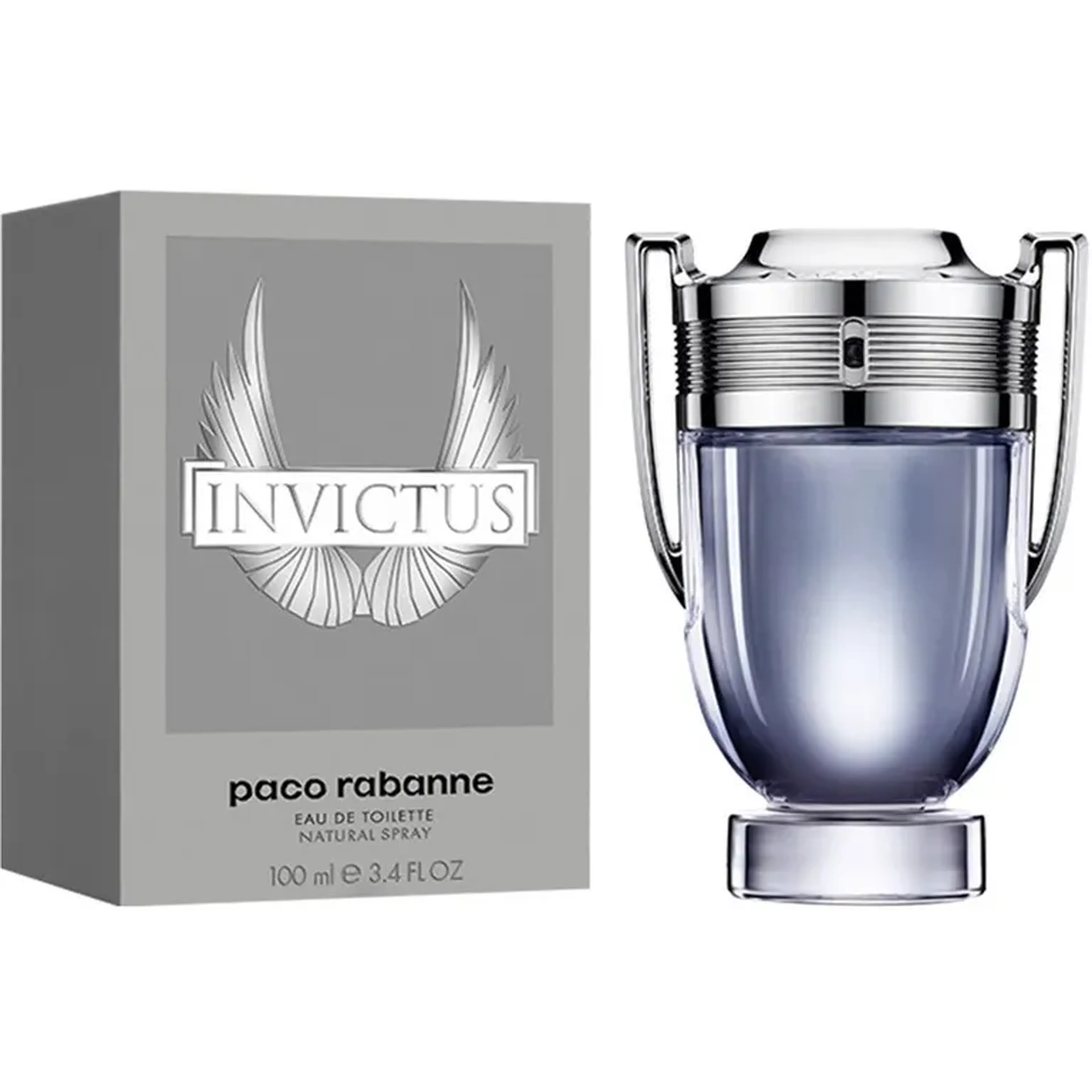 PERFUME PACO RABANNE INVICTUS EDT 100ML MASCULINO imagem