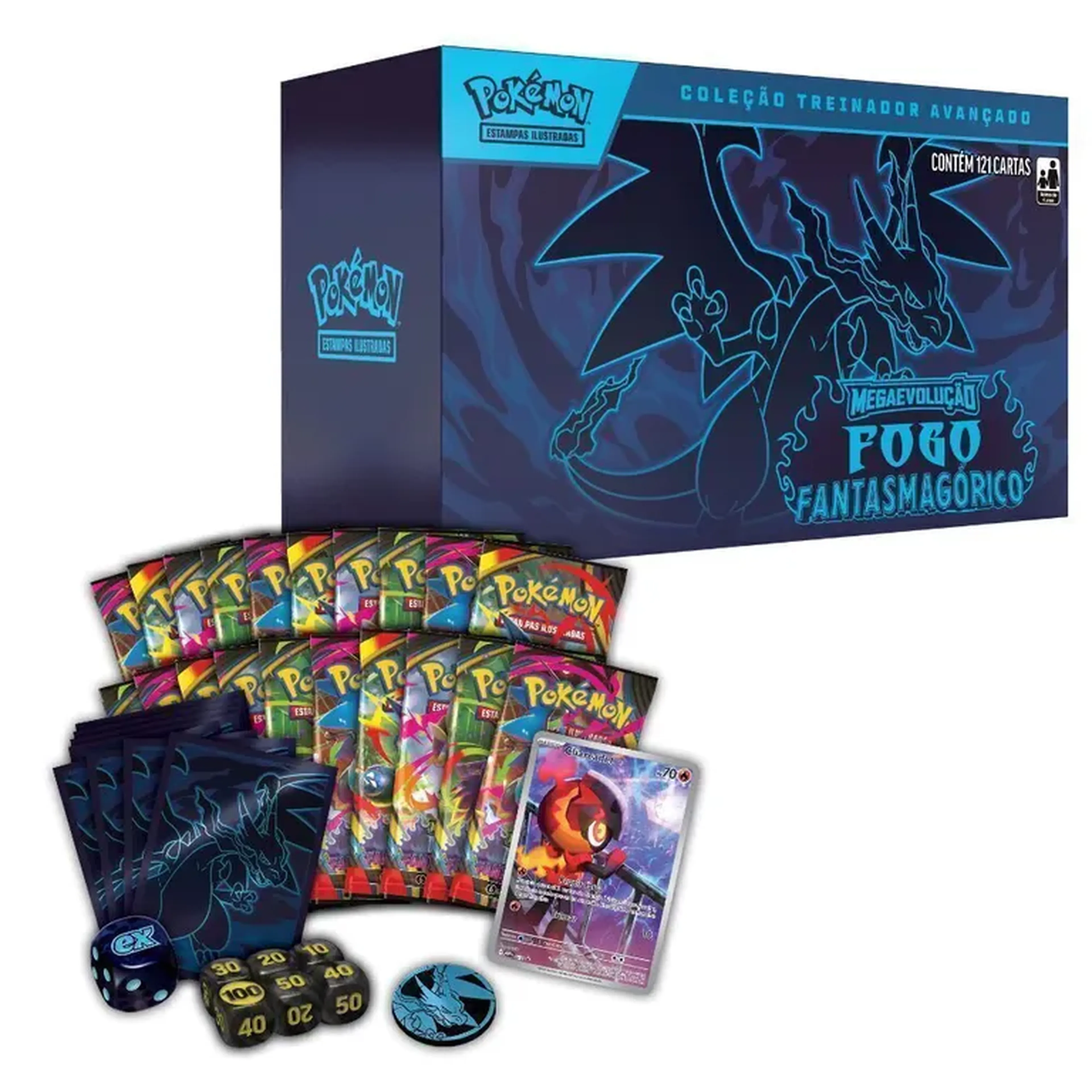 (PT-BR) Coleção Treinador Avançado - ME02 - Fogo Fantasmagórico imagem