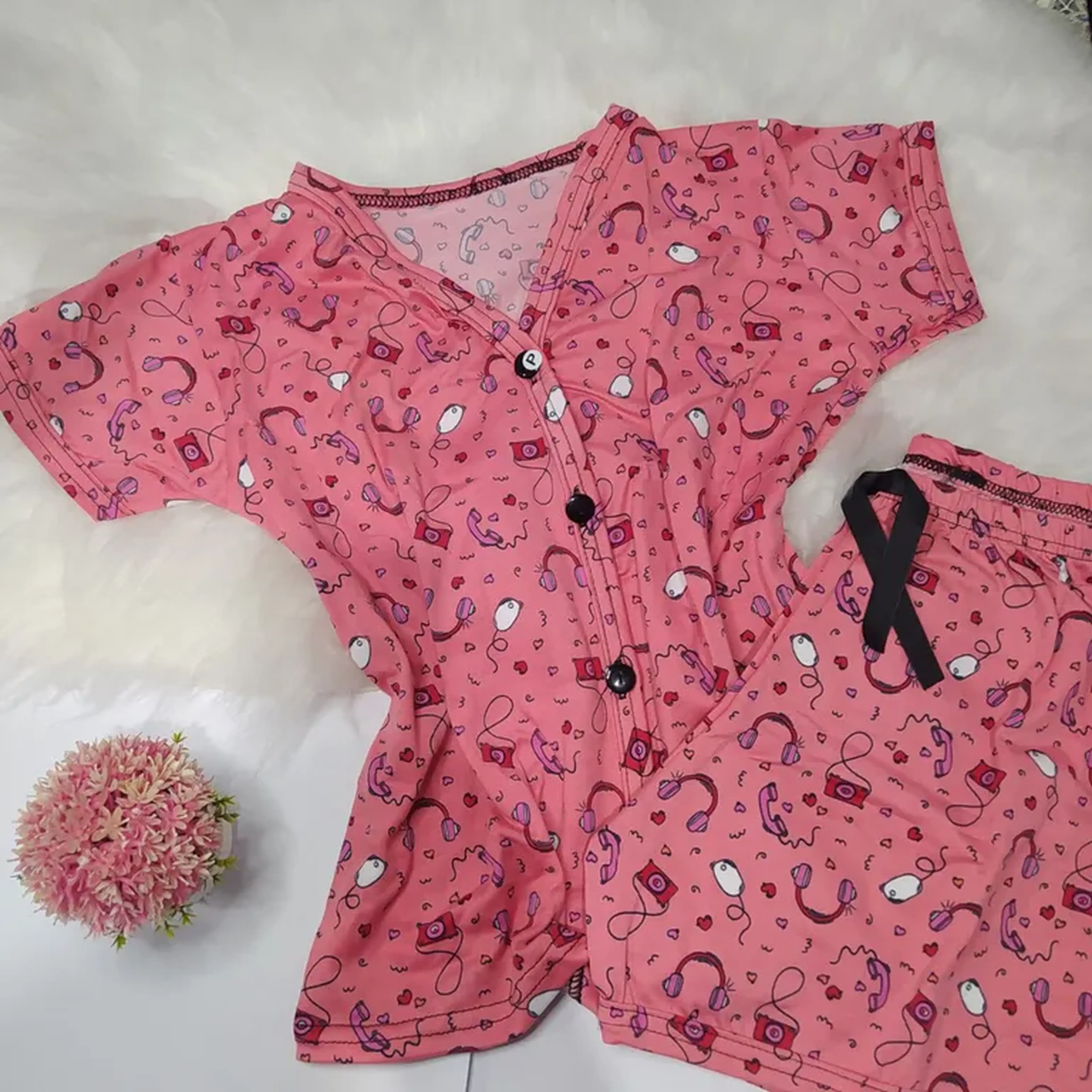 Pijama Suede tamanho P imagem