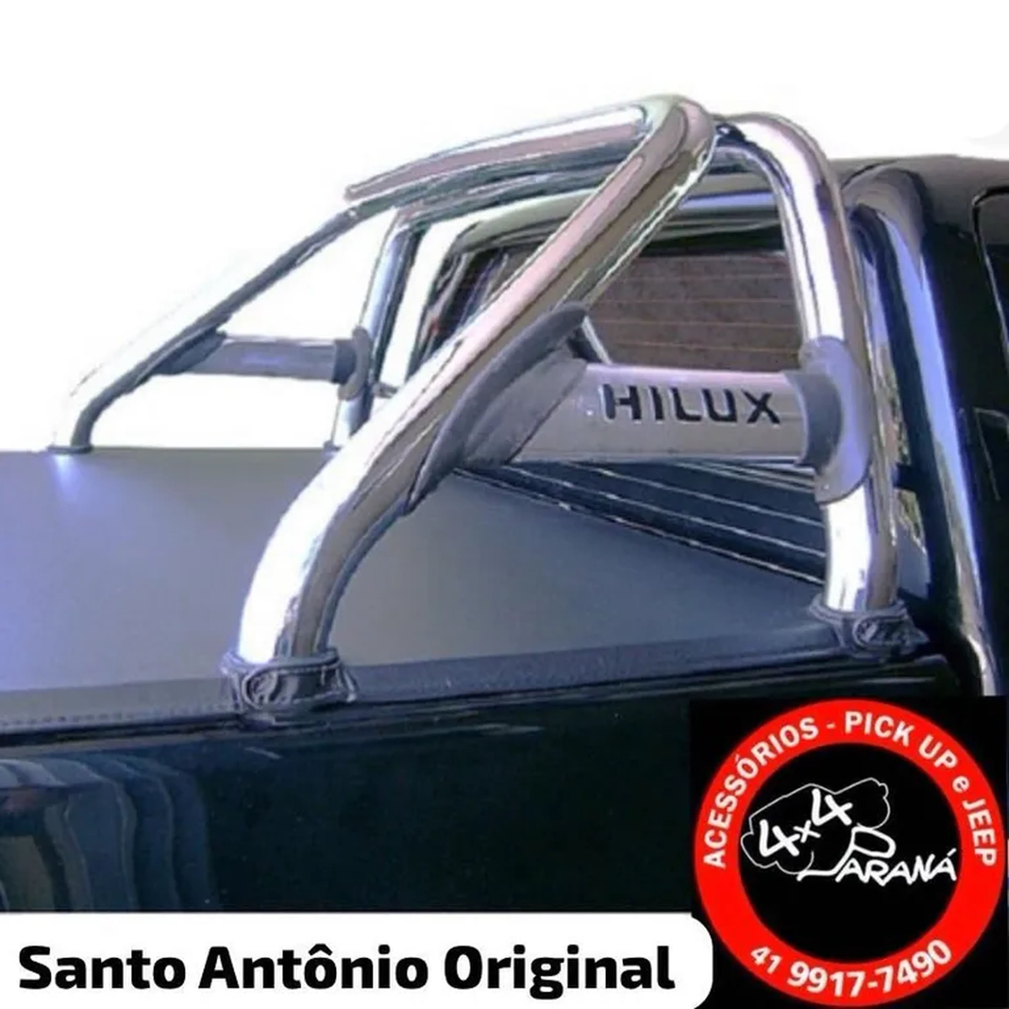 capota Hilux Cab Dupla Com Sto Antônio Original imagem