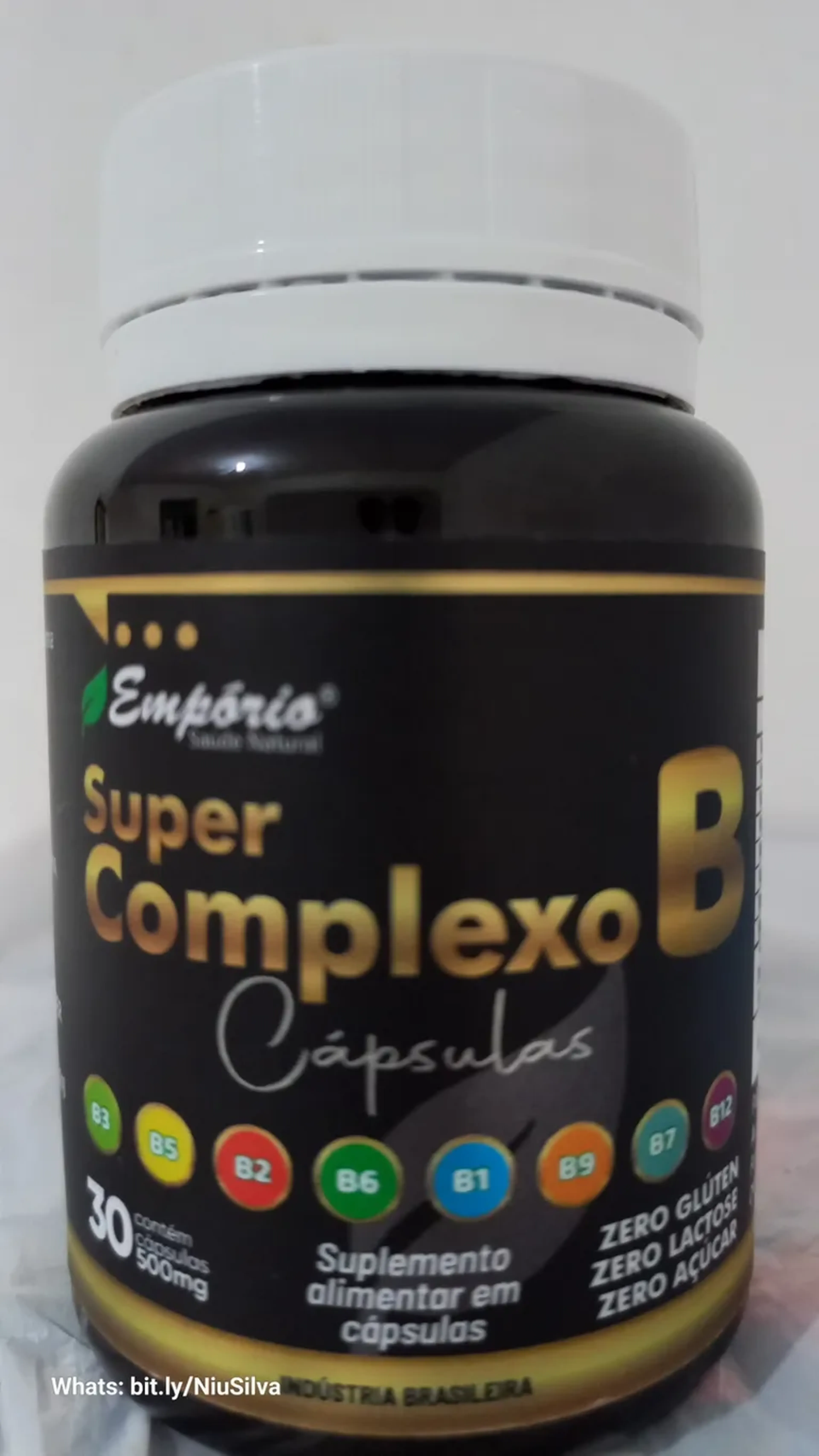 Super Complexo B, 30 cápsulas. Catálogo EMPÓRIO imagem