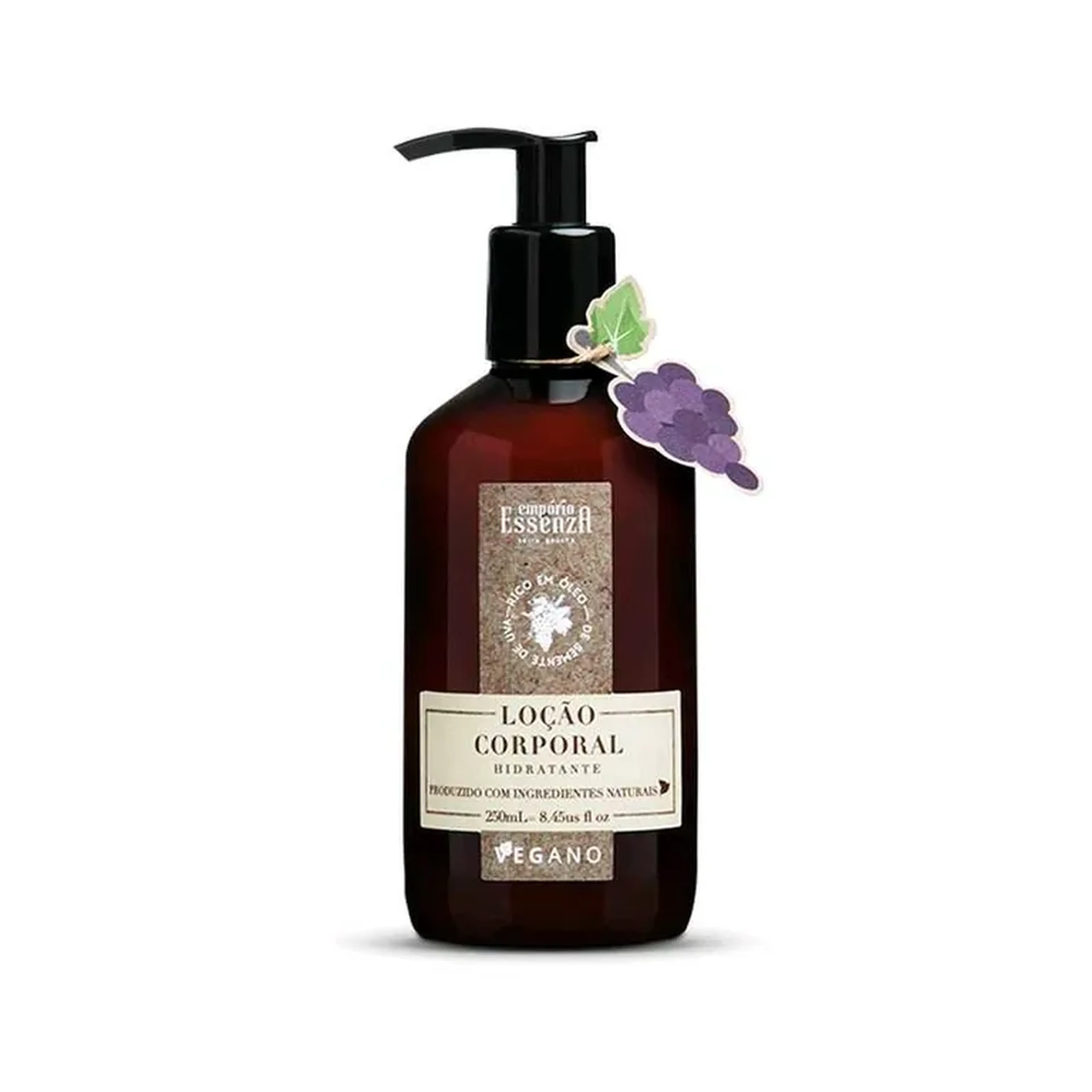 Loção Corporal Hidratante Uva Vegana 250ml imagem
