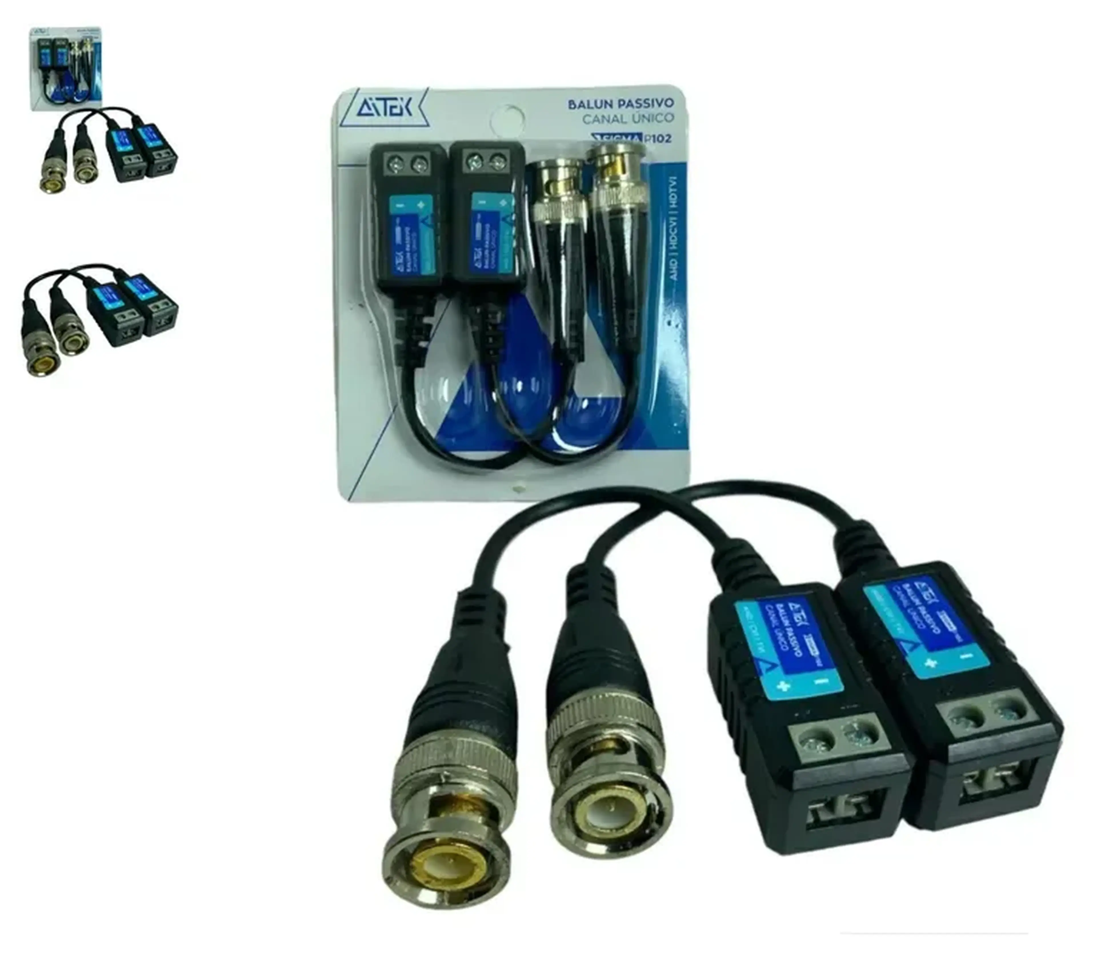 CONECTOR BALUN PARA TRANSMISSAO DE VIDEO SIGMA-P10 imagem