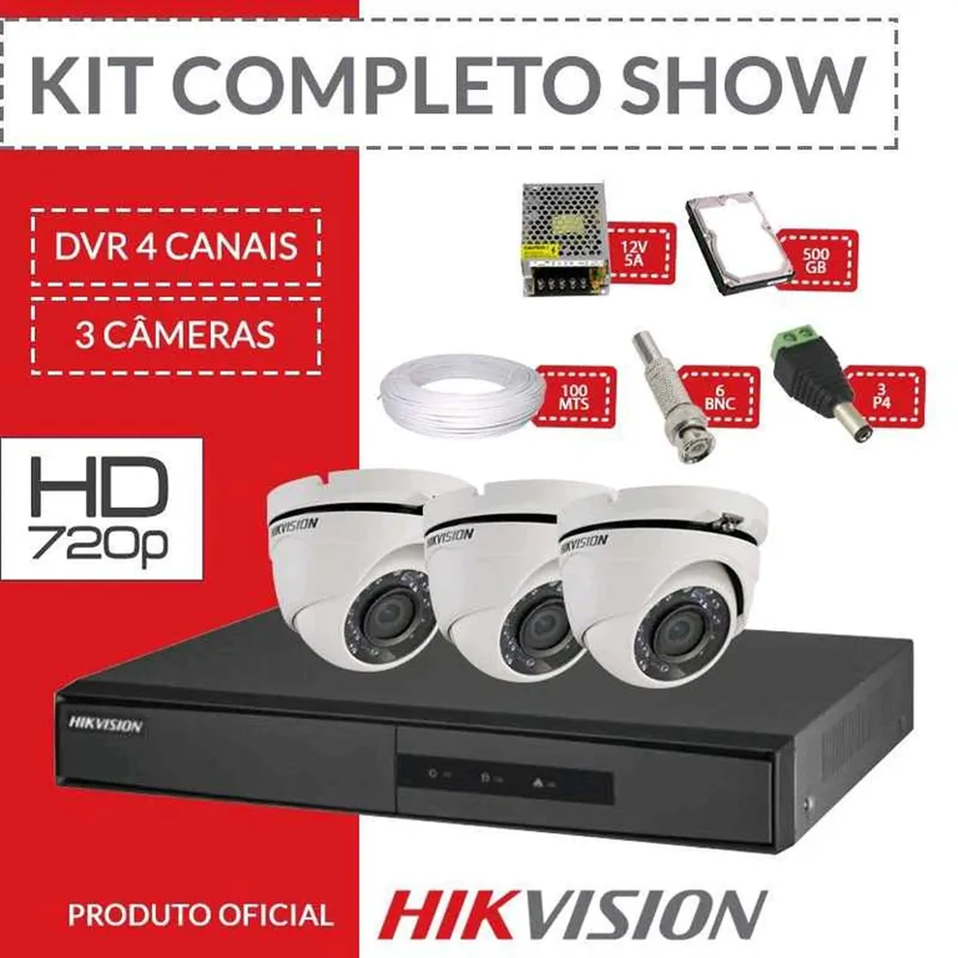 KIT HIKVISION imagem