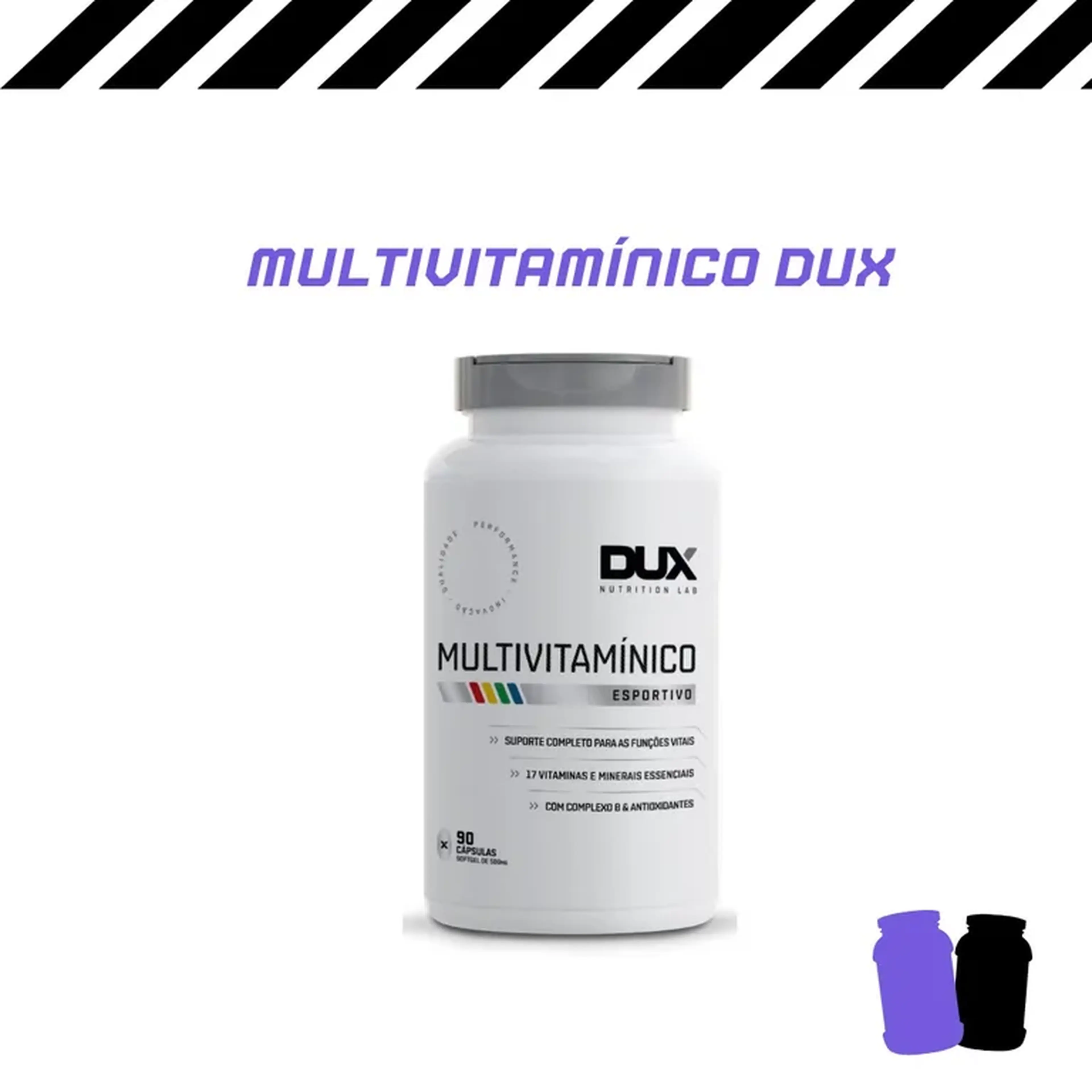 Multivitaminico Dux 90 cápsulas imagem