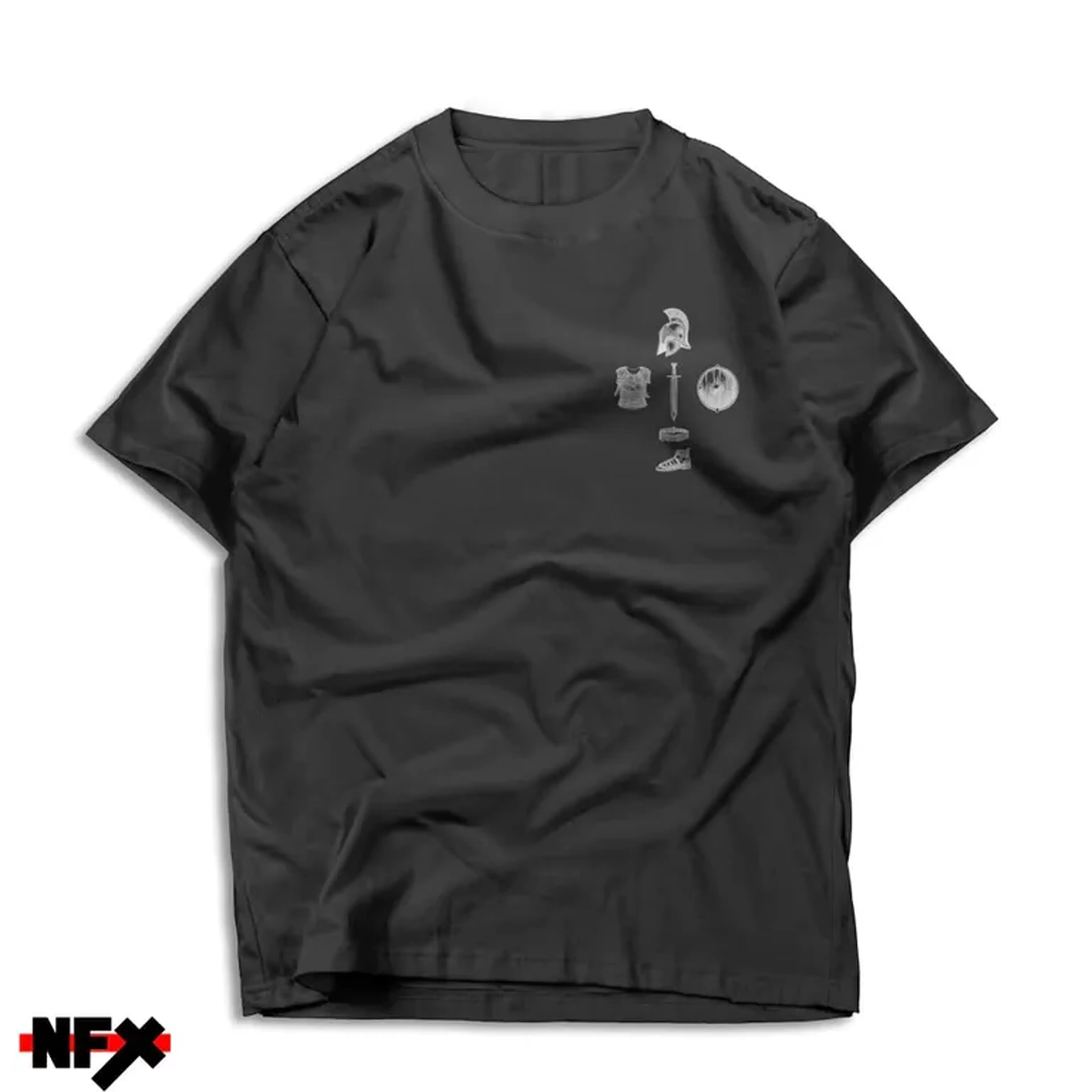 Camiseta Oversized: Armadura de Cristo TAM: M,G,GG imagem