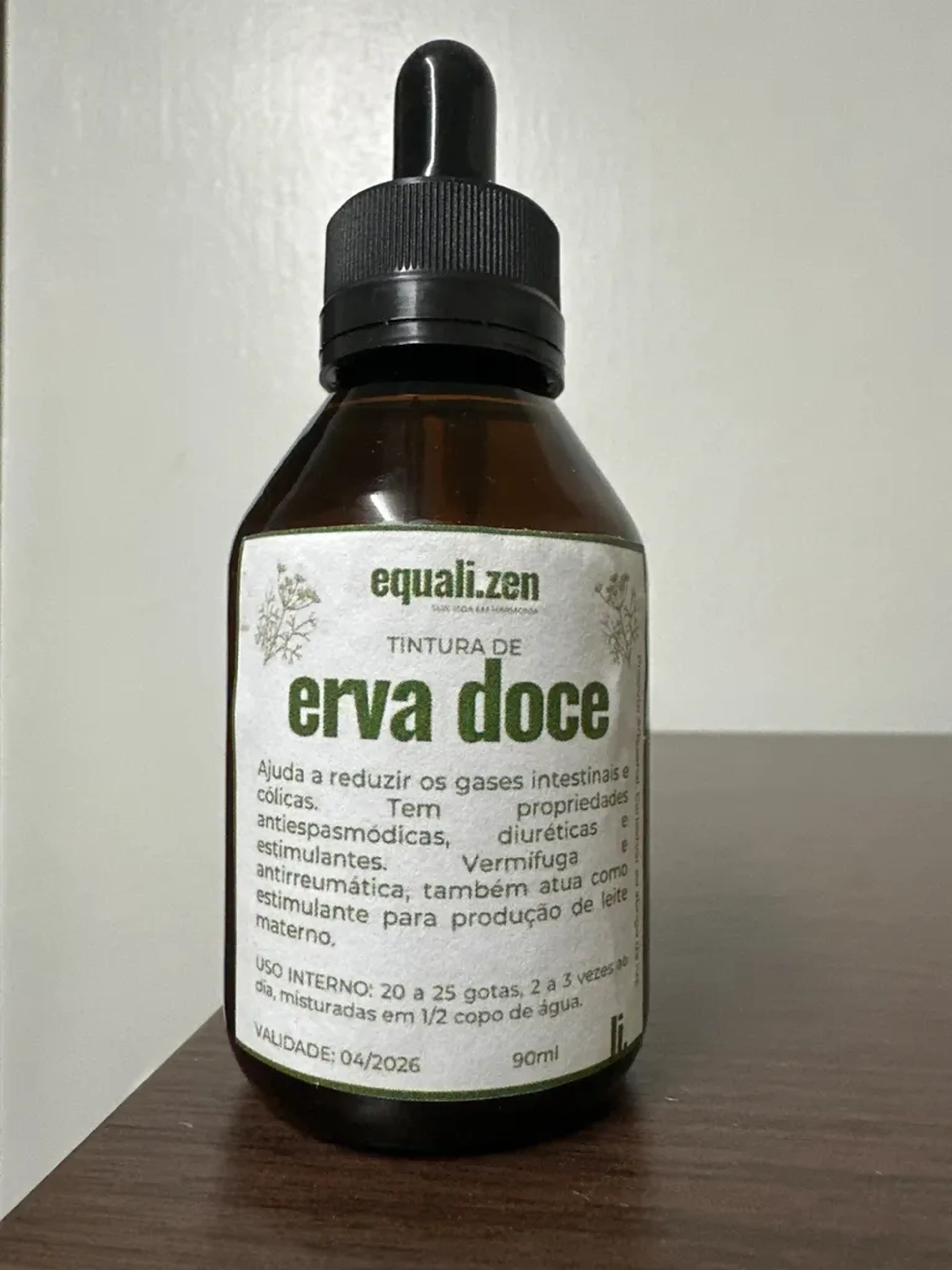 Tintura de Erva Doce 90ml imagem
