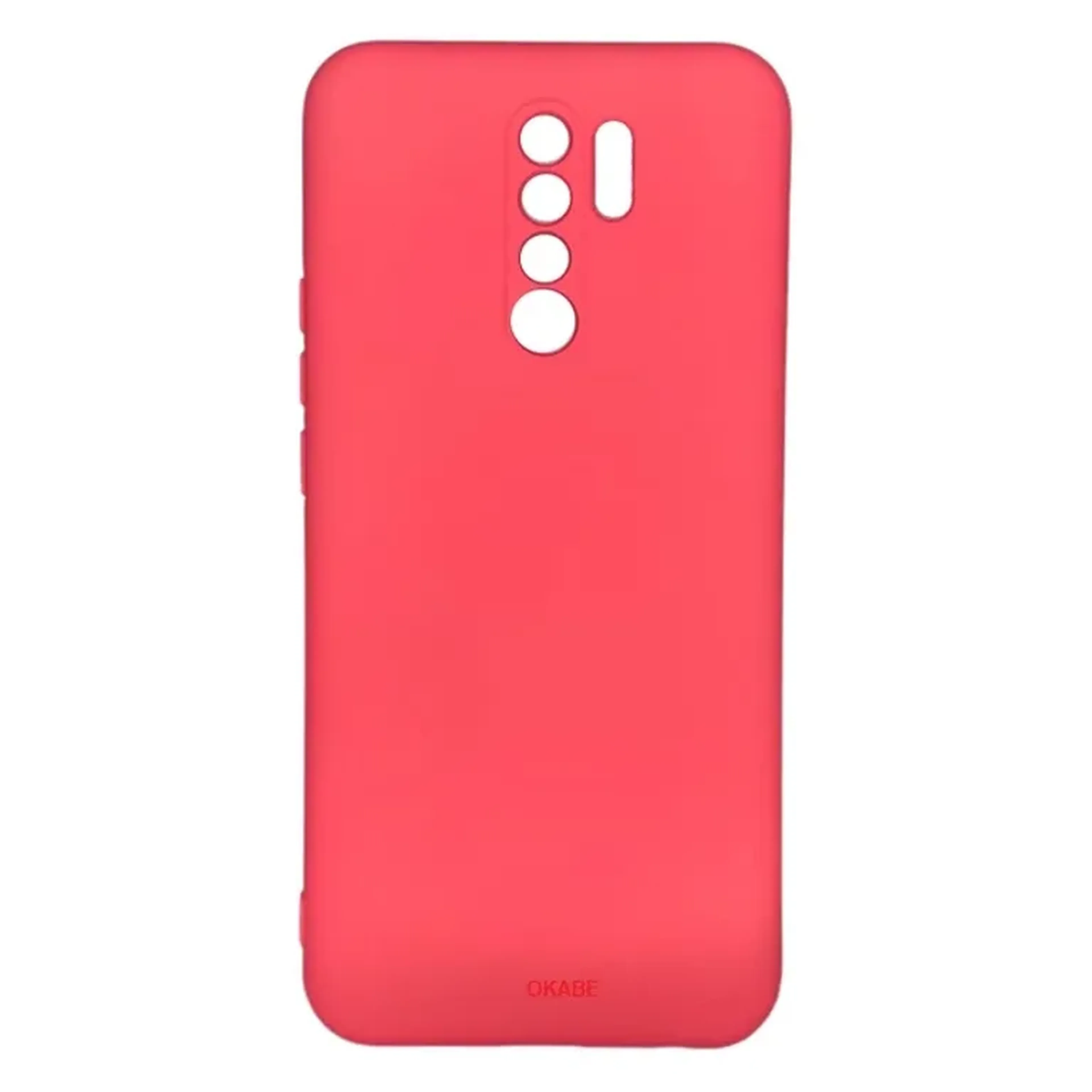 Capinha Para Redmi 9, De Silicone Aveludada (ROSA) imagem