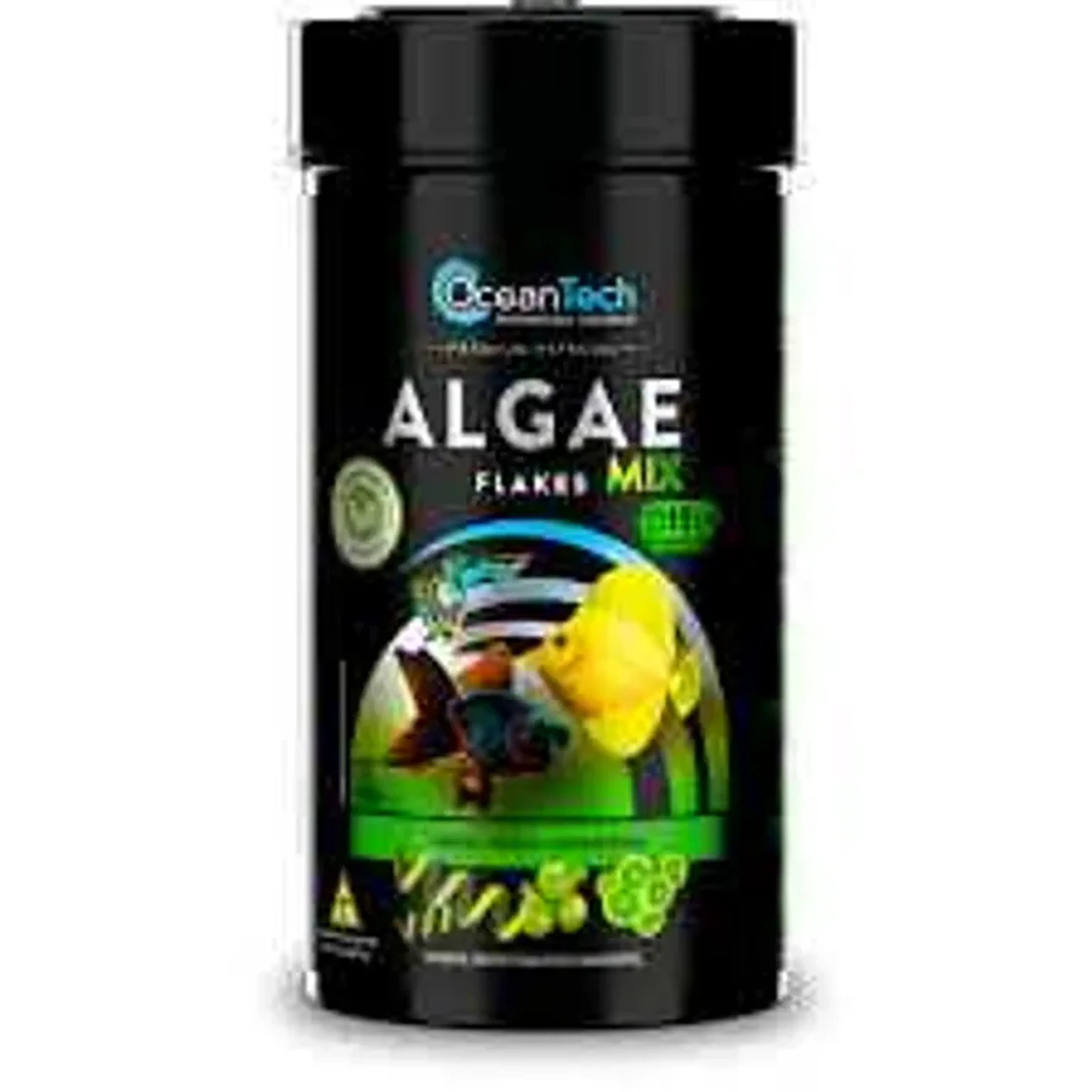ALGAE MIX FLAKES OCEAN TECH 50g imagem