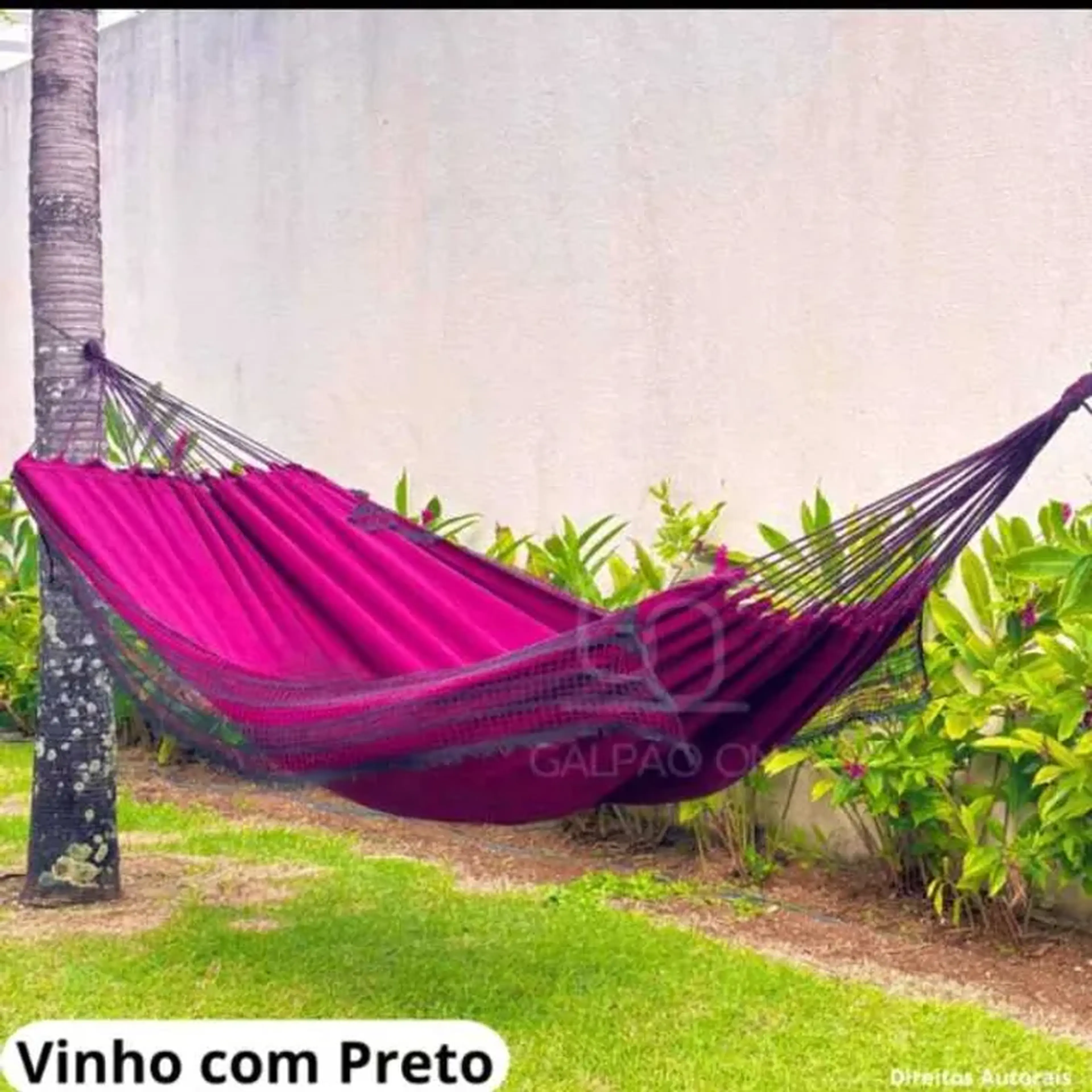 Rede para descanso em excelente acabamento imagem