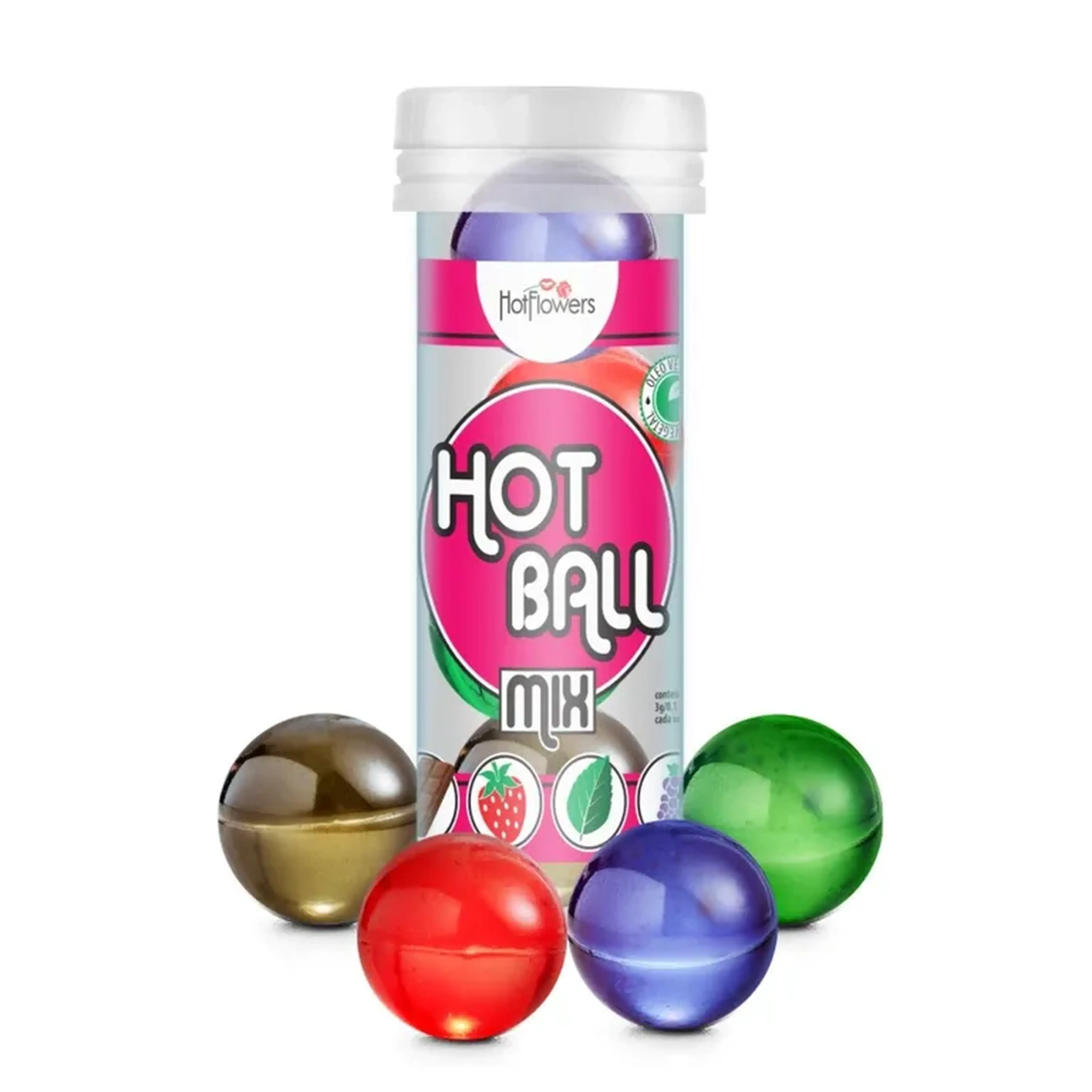 Bolinha HOT BALL MIX 4 UNIDADES imagem