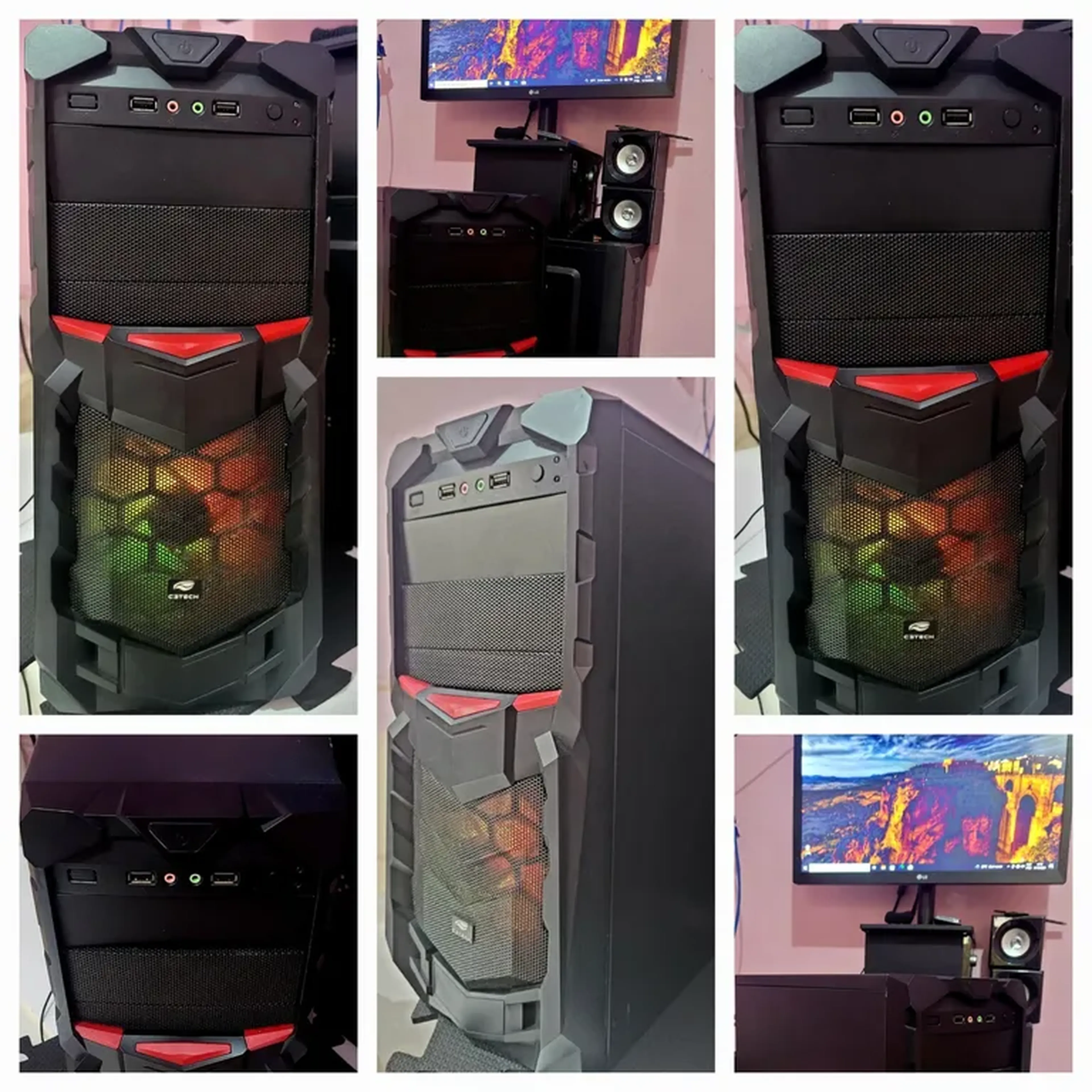 GABINETE GAMER CORE I5 2ª GERAÇÃO 16 GIGAS MEMORIA RAM imagem