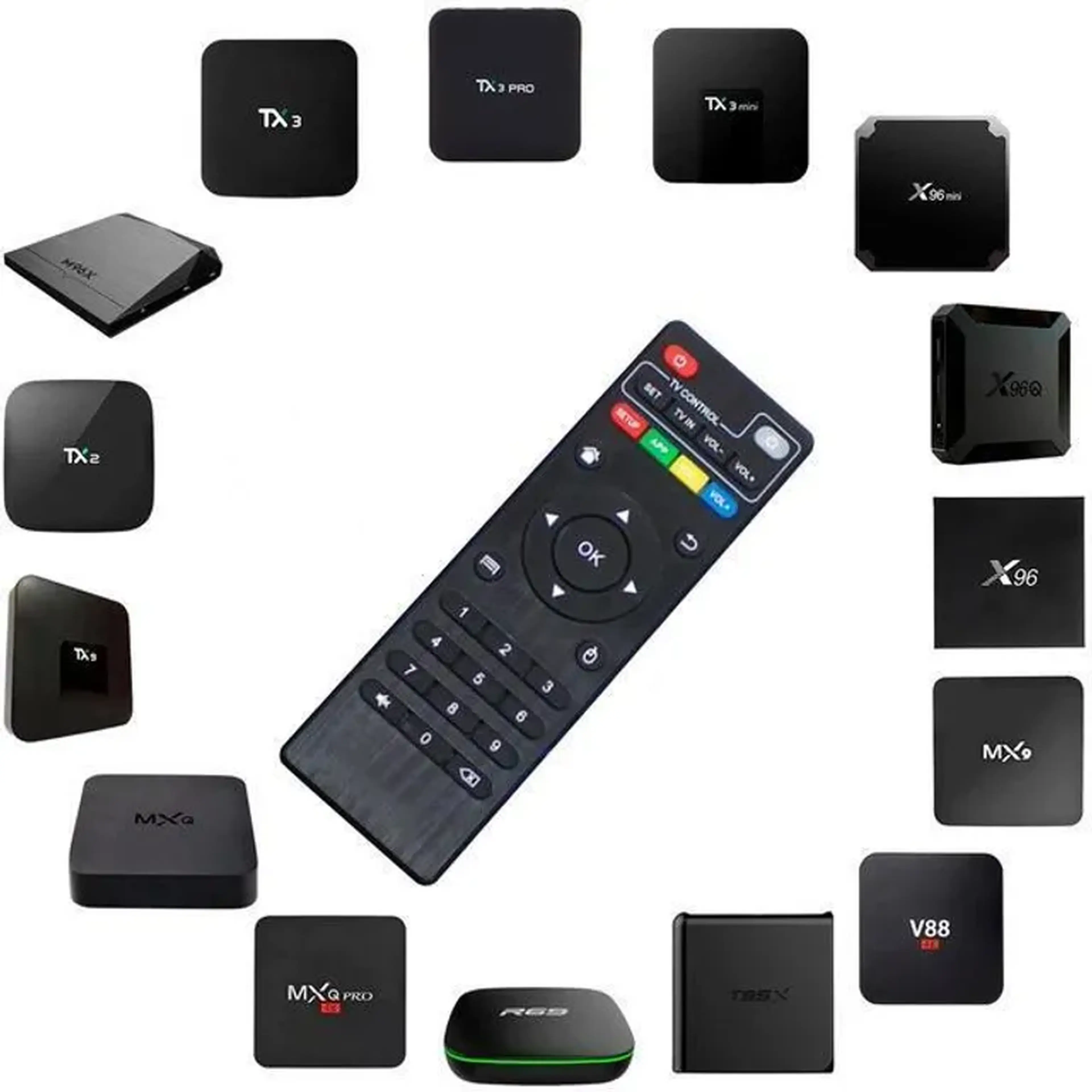 Controle Remoto TV Box Importado imagem