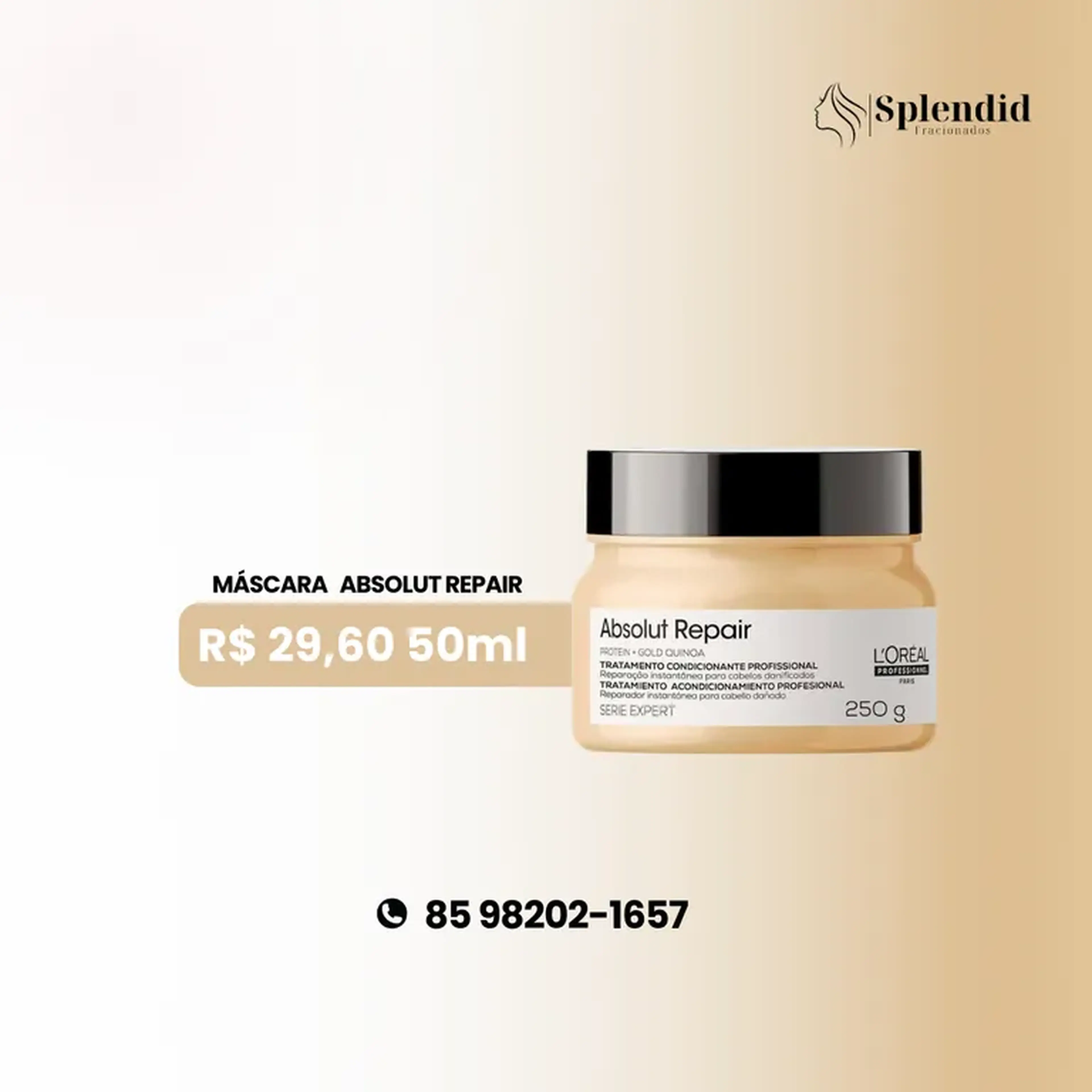 L’Oréal Absolut Repair Máscara fracionados imagem