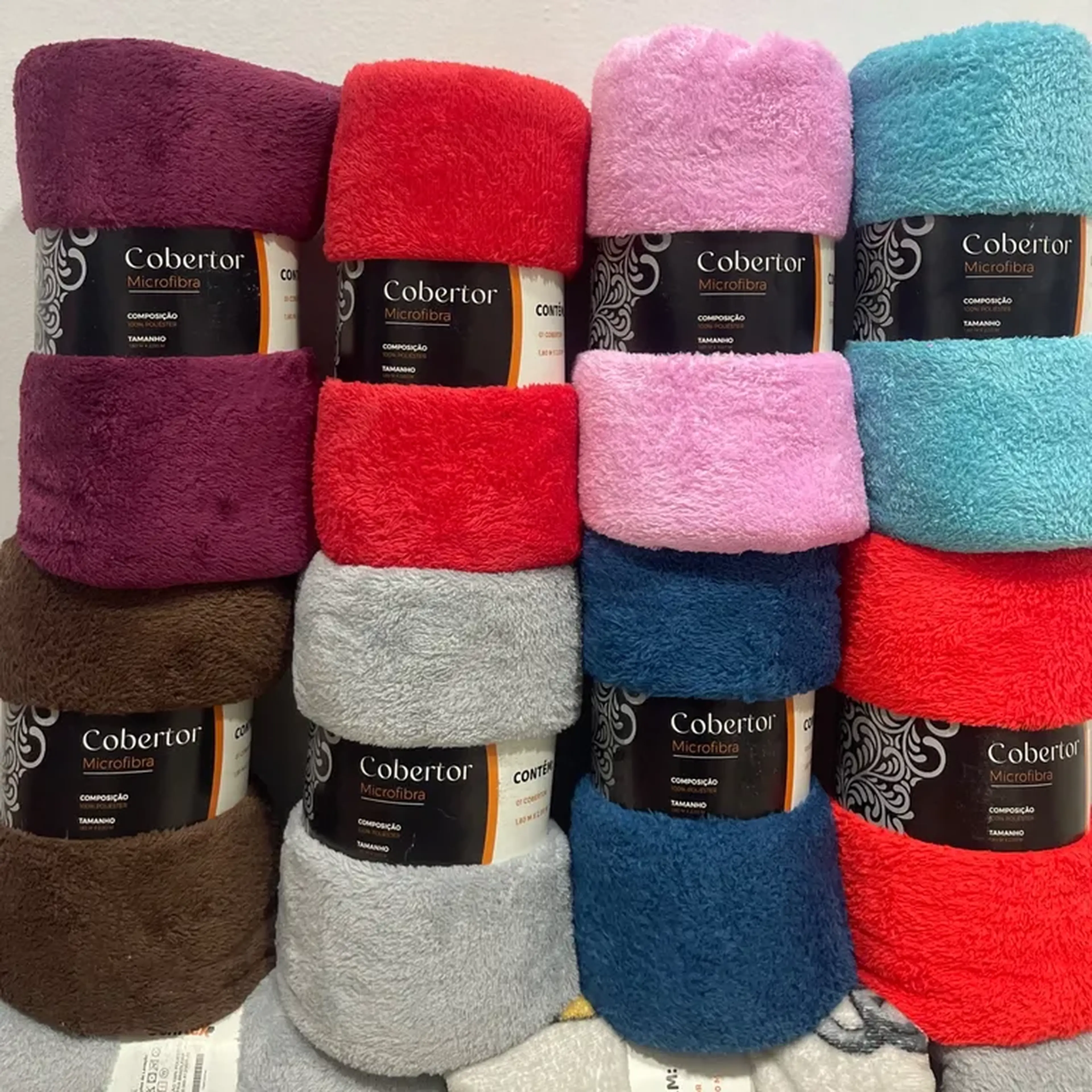 COBERTOR MICROFIBRA LISA 1 UND imagem