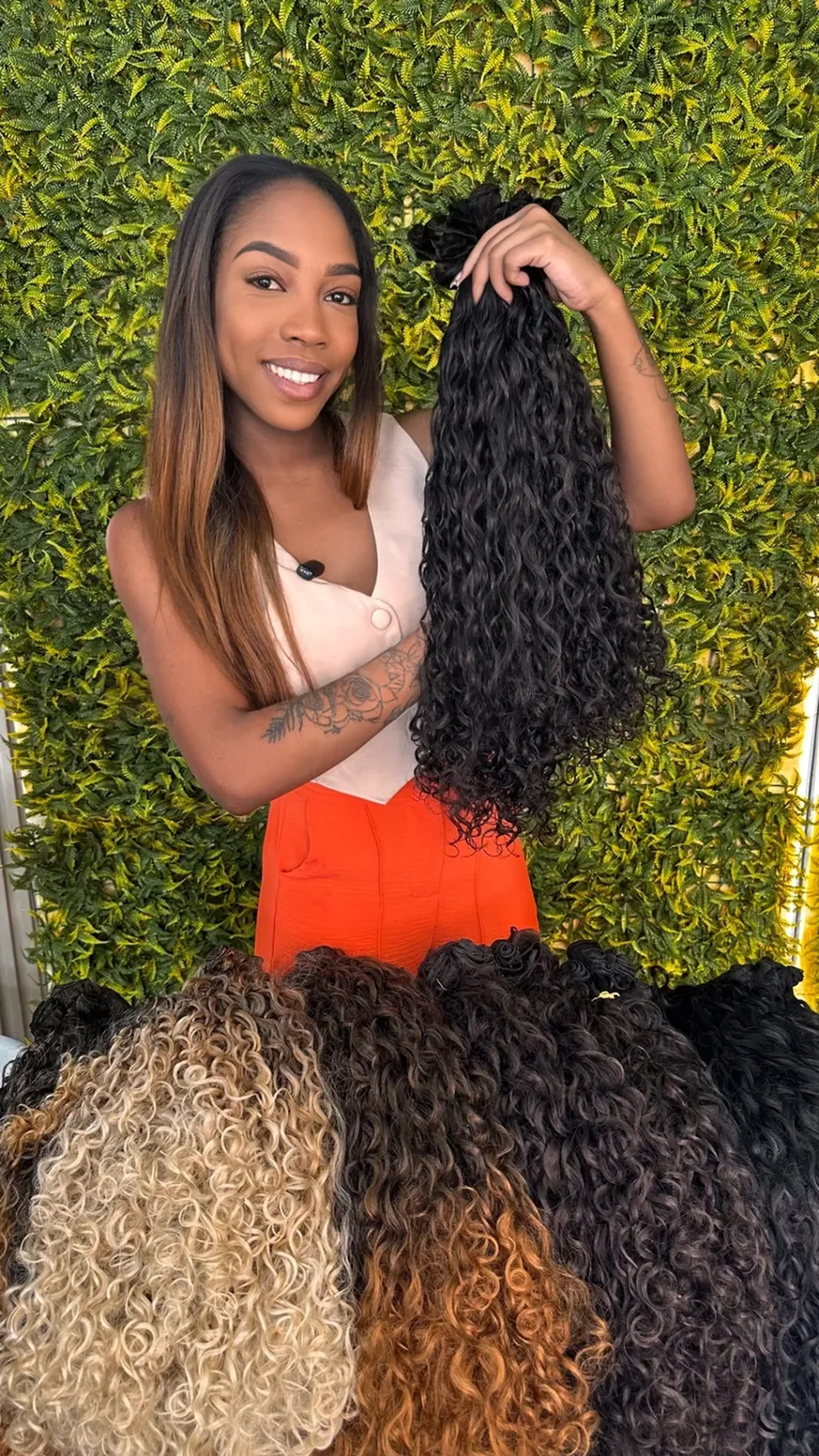 Cacho aberto preto caipira 300 g imagem