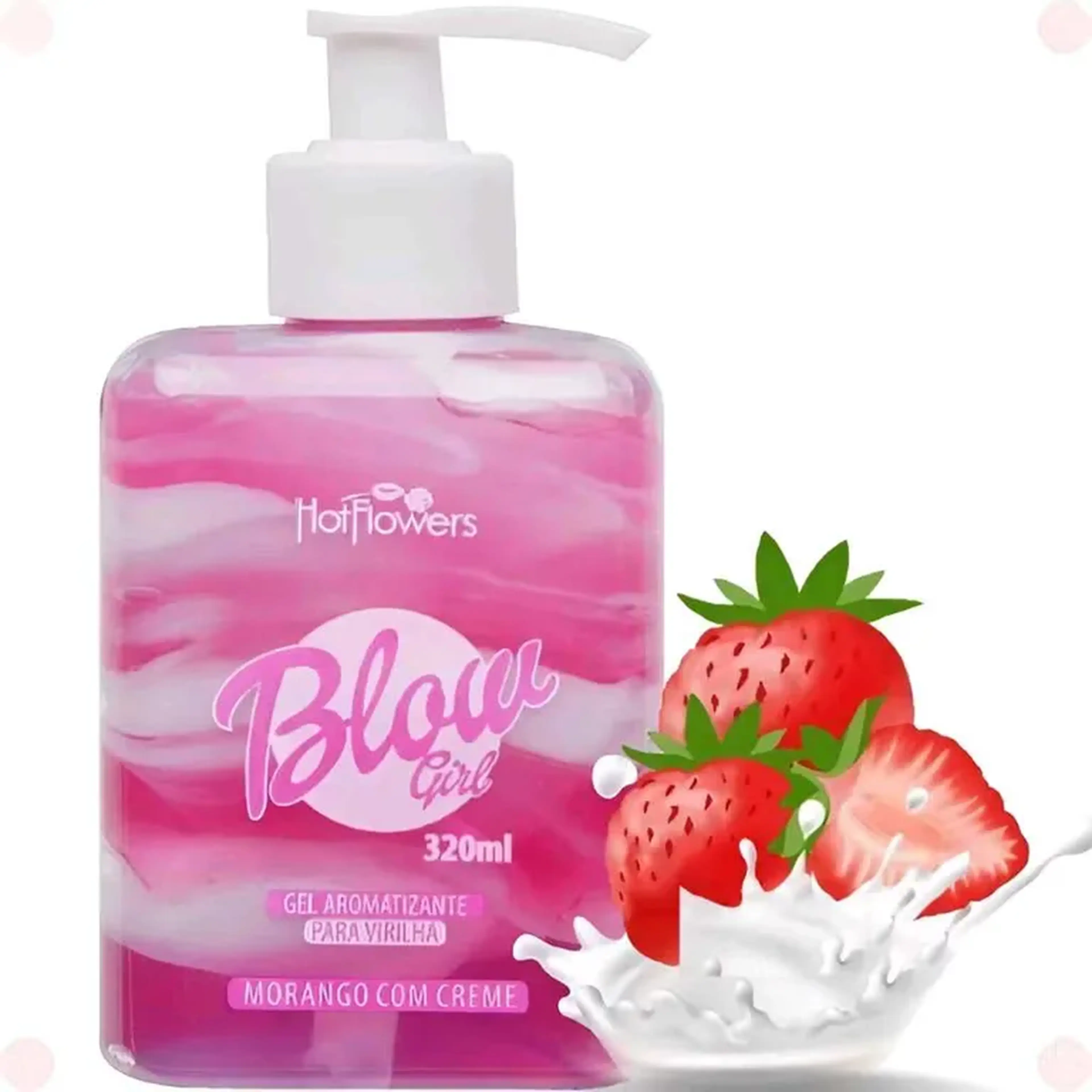 Blow Girl: Gel Aromatizante Beijável para Virilha imagem