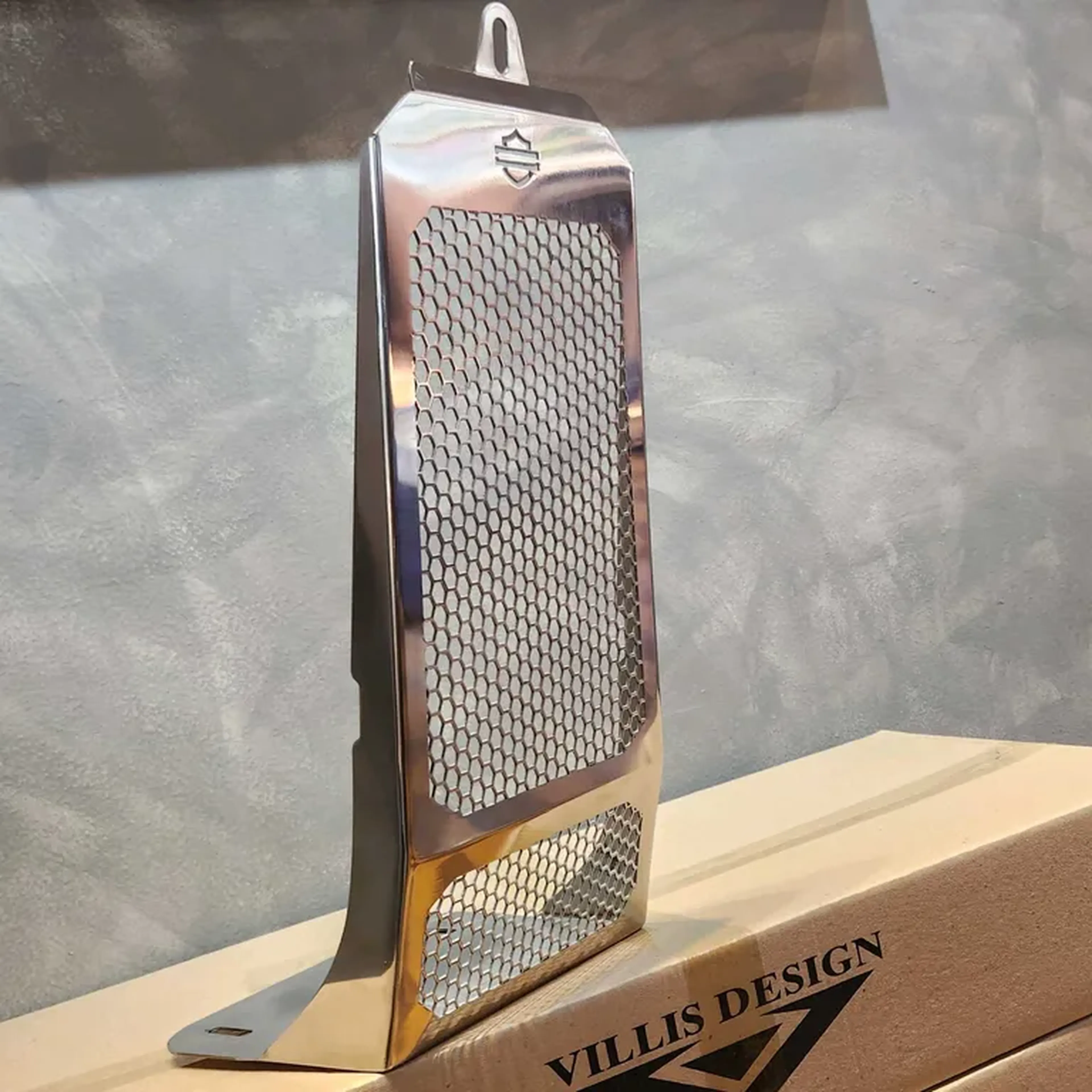 Protetor de Radiador Softail 2018 até 2024. Inox ou cromado imagem