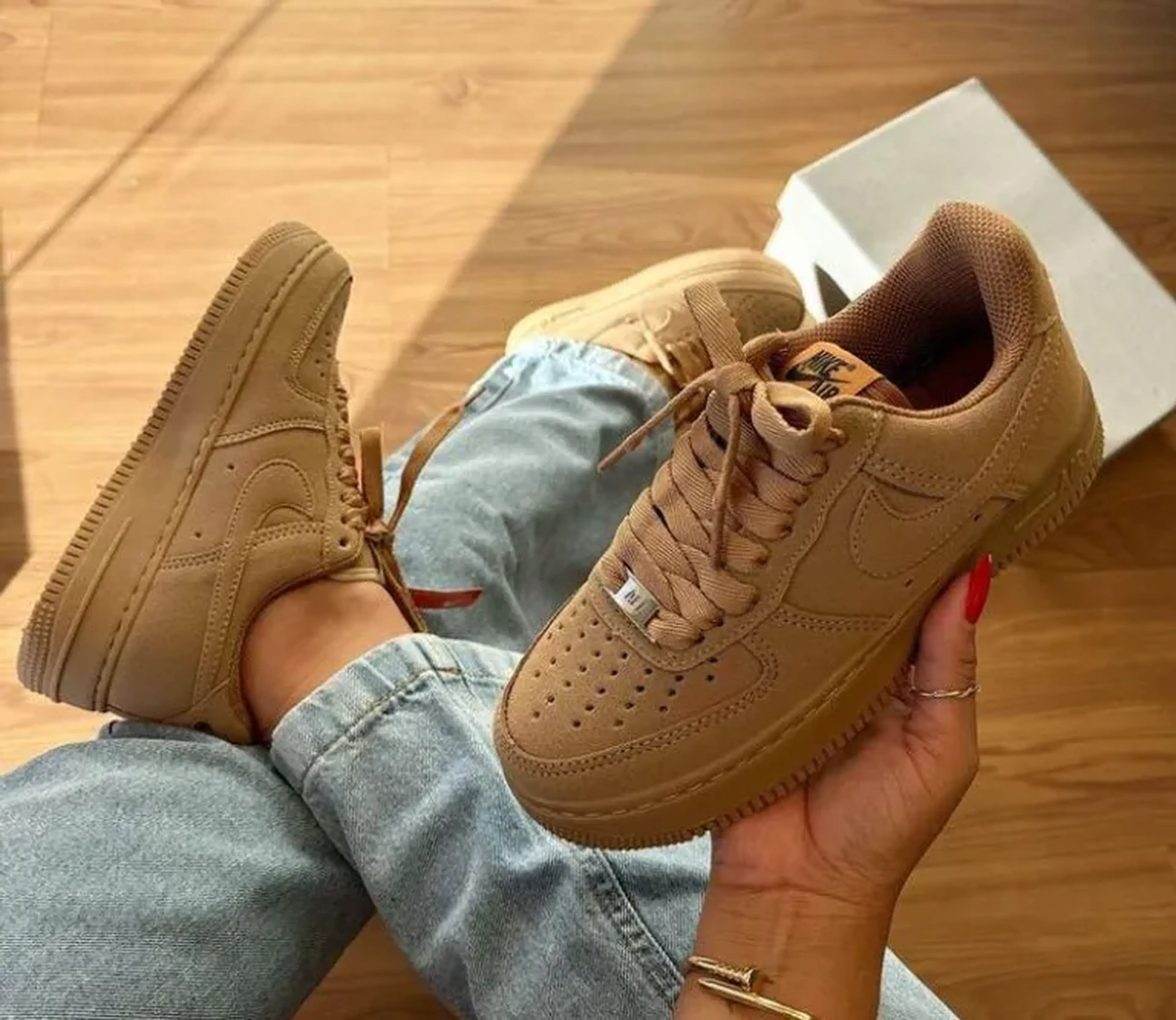 AIR Force Caramelo 🤎 imagem