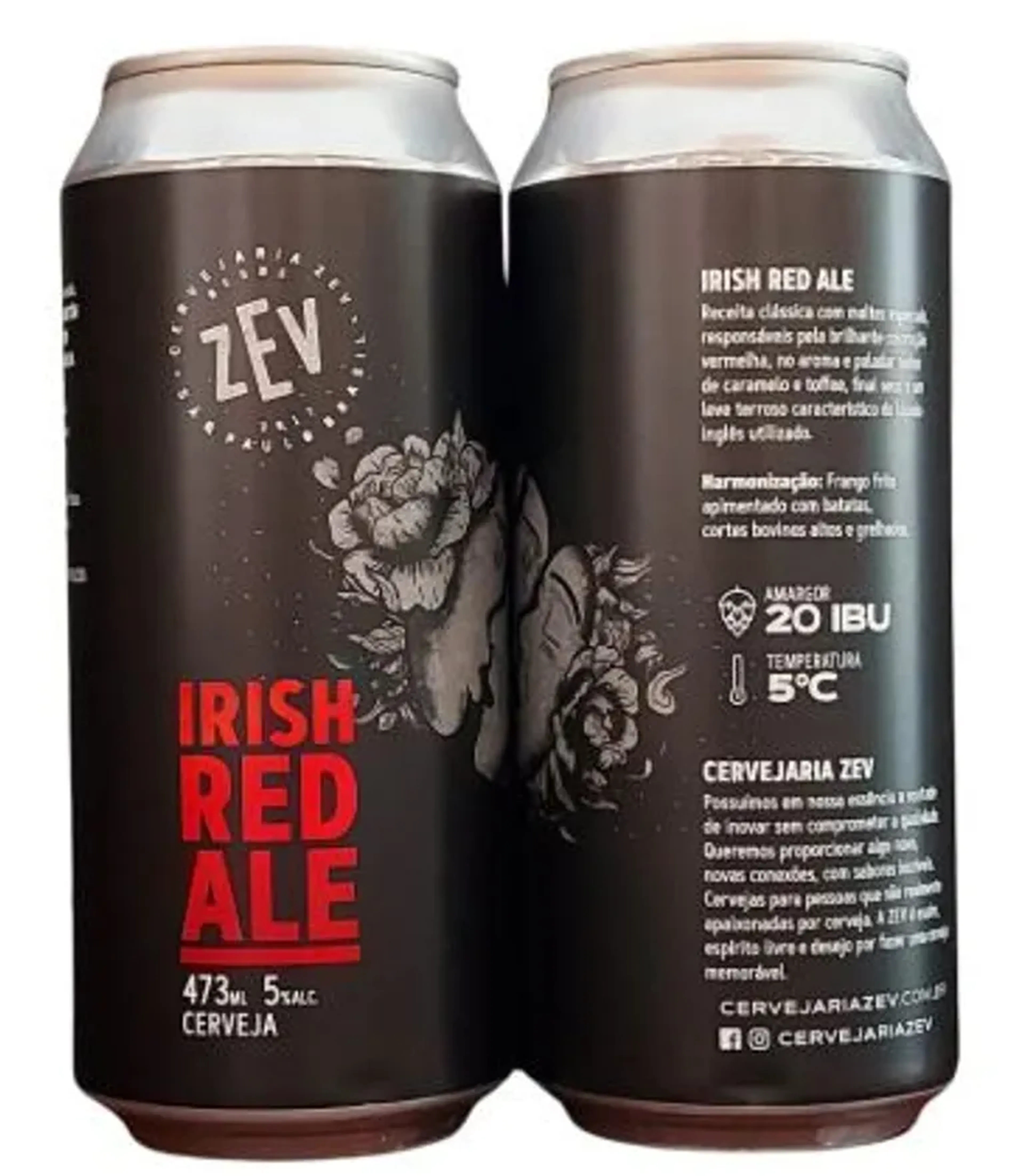 CERVEJA ZEV Irish Red Ale imagem