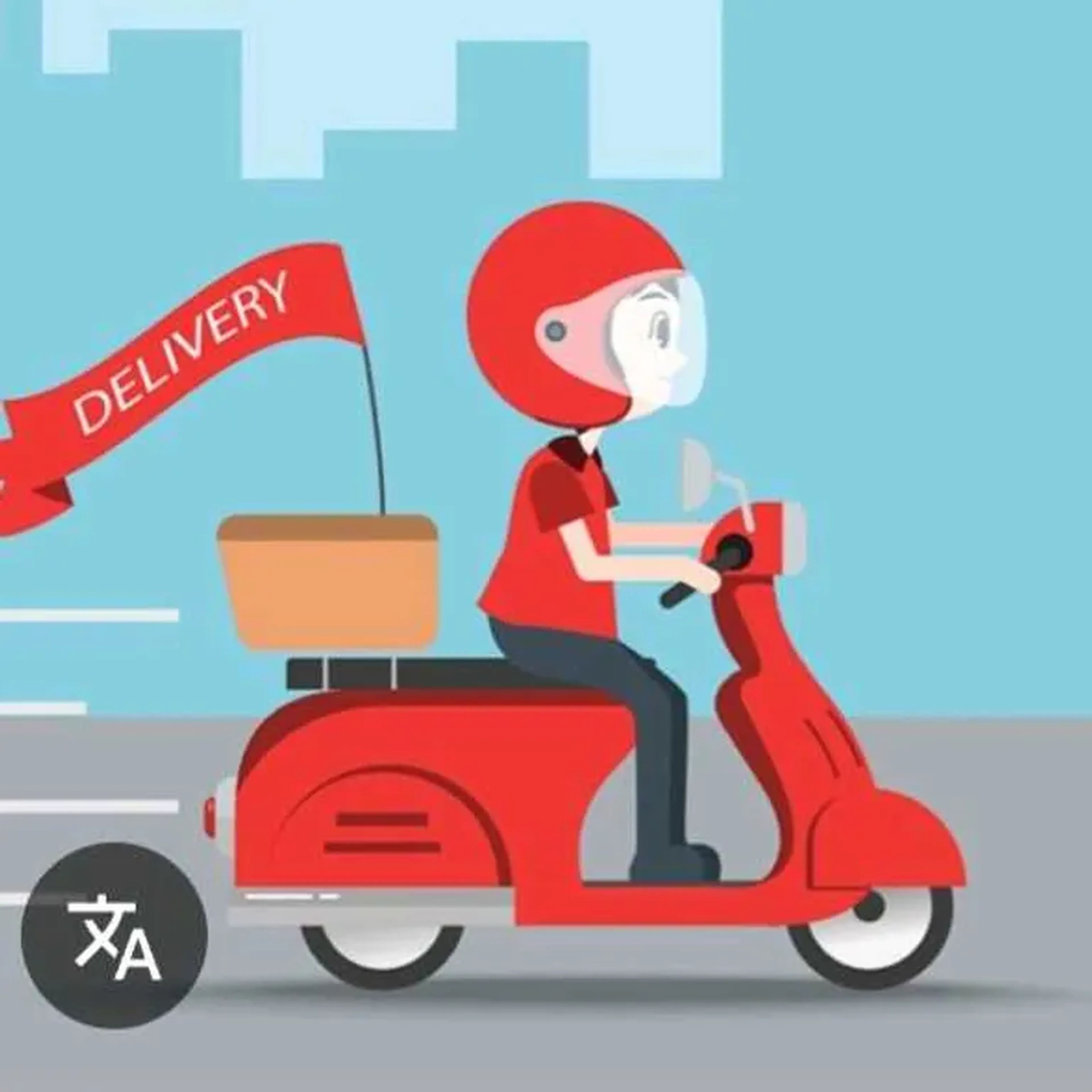 taxa de entrega imagem