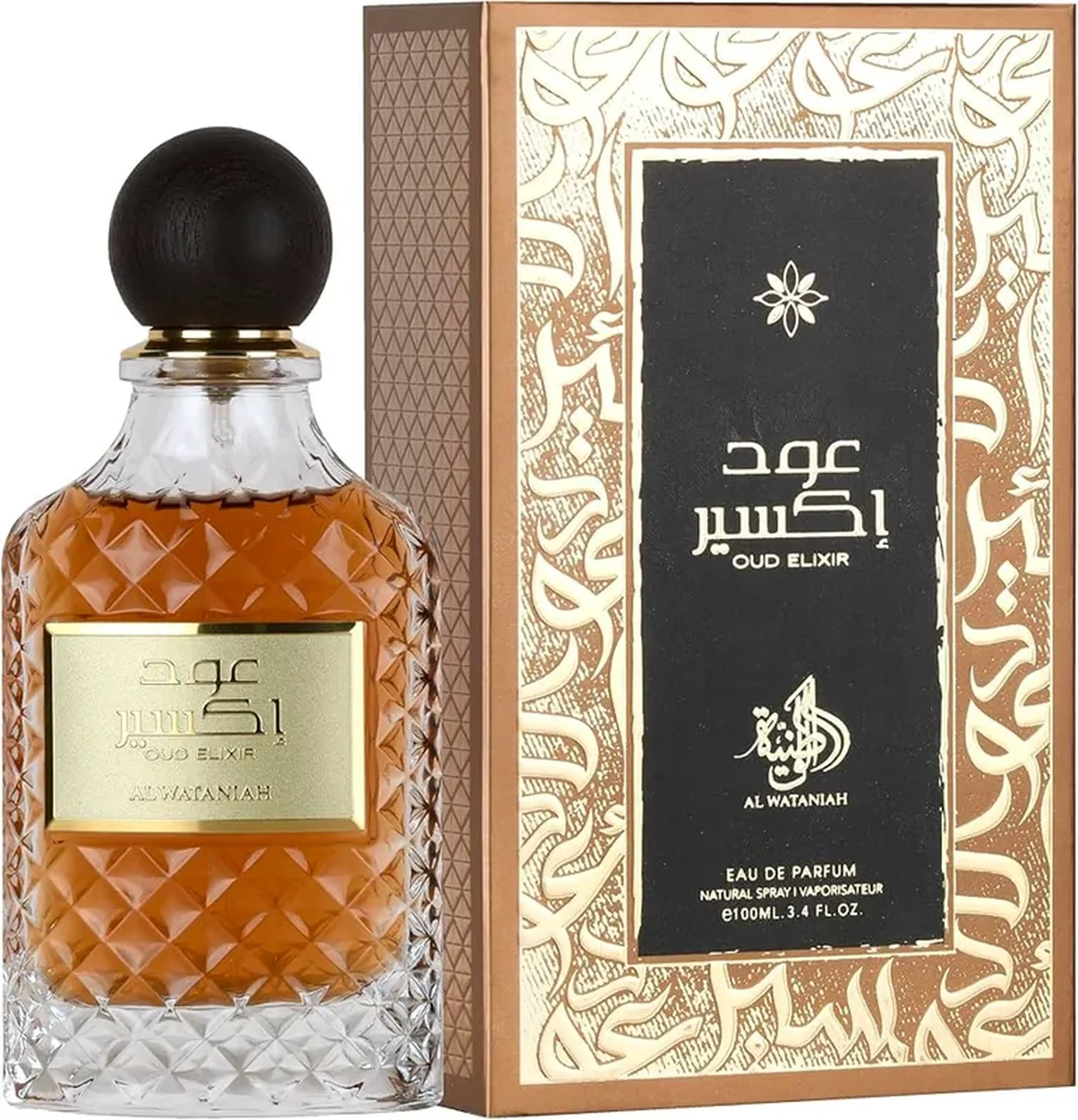 Oud Elixir Al Wataniah Eau De Parfum 100ml imagem