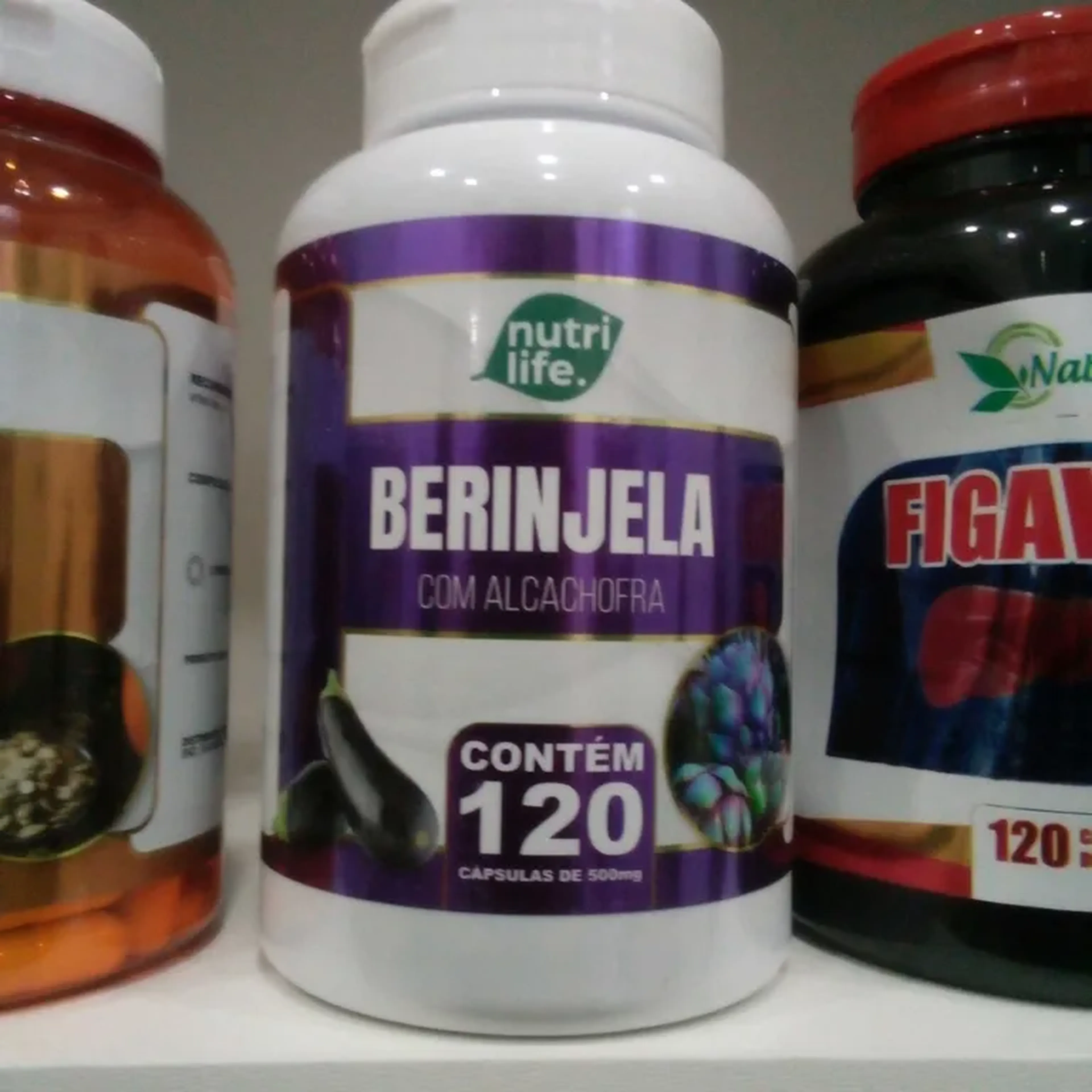 BERINJELA COM ALCACHOFRA - 120 CAPS imagem