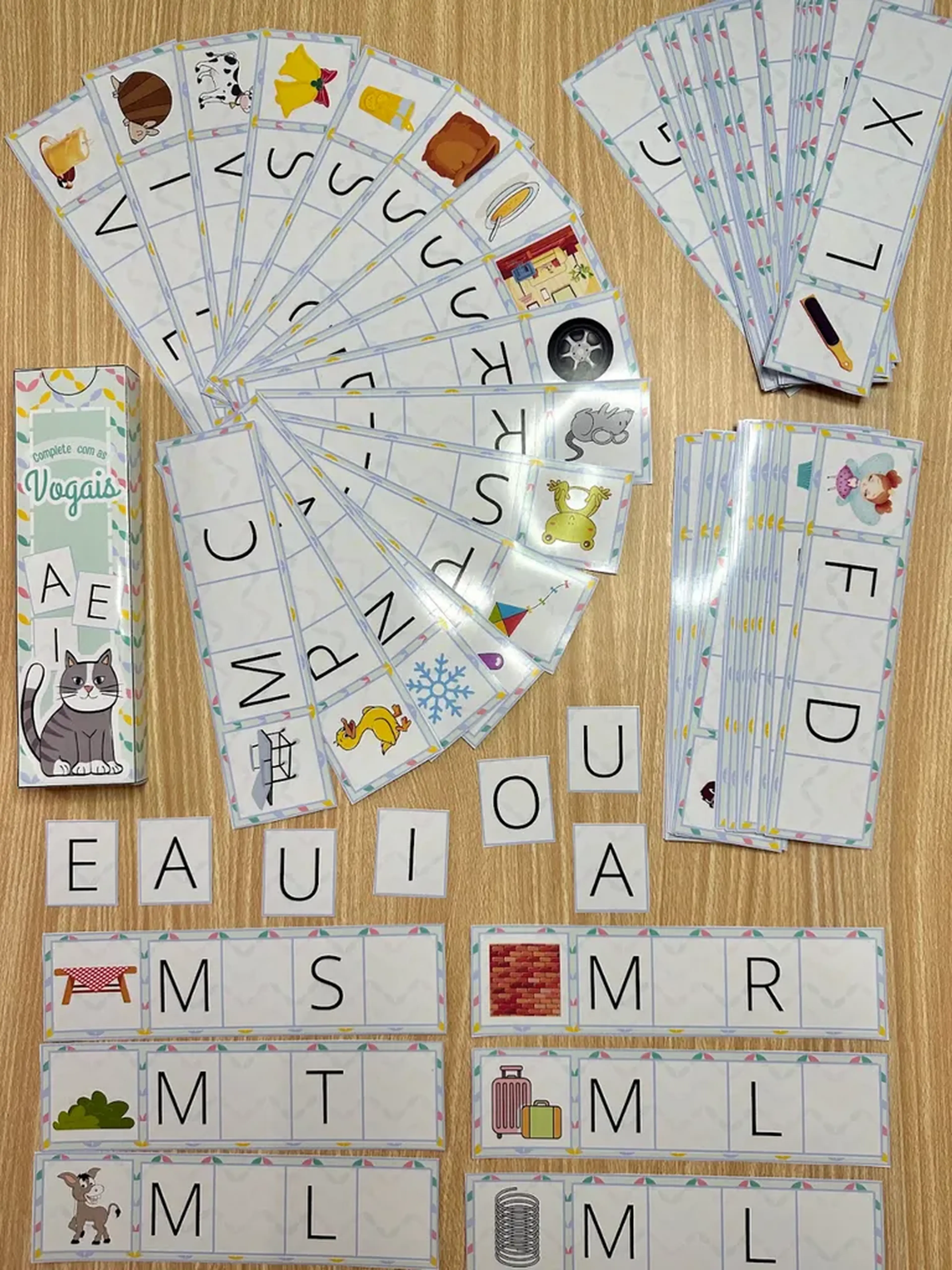 Complete com Vogais PDF imagem