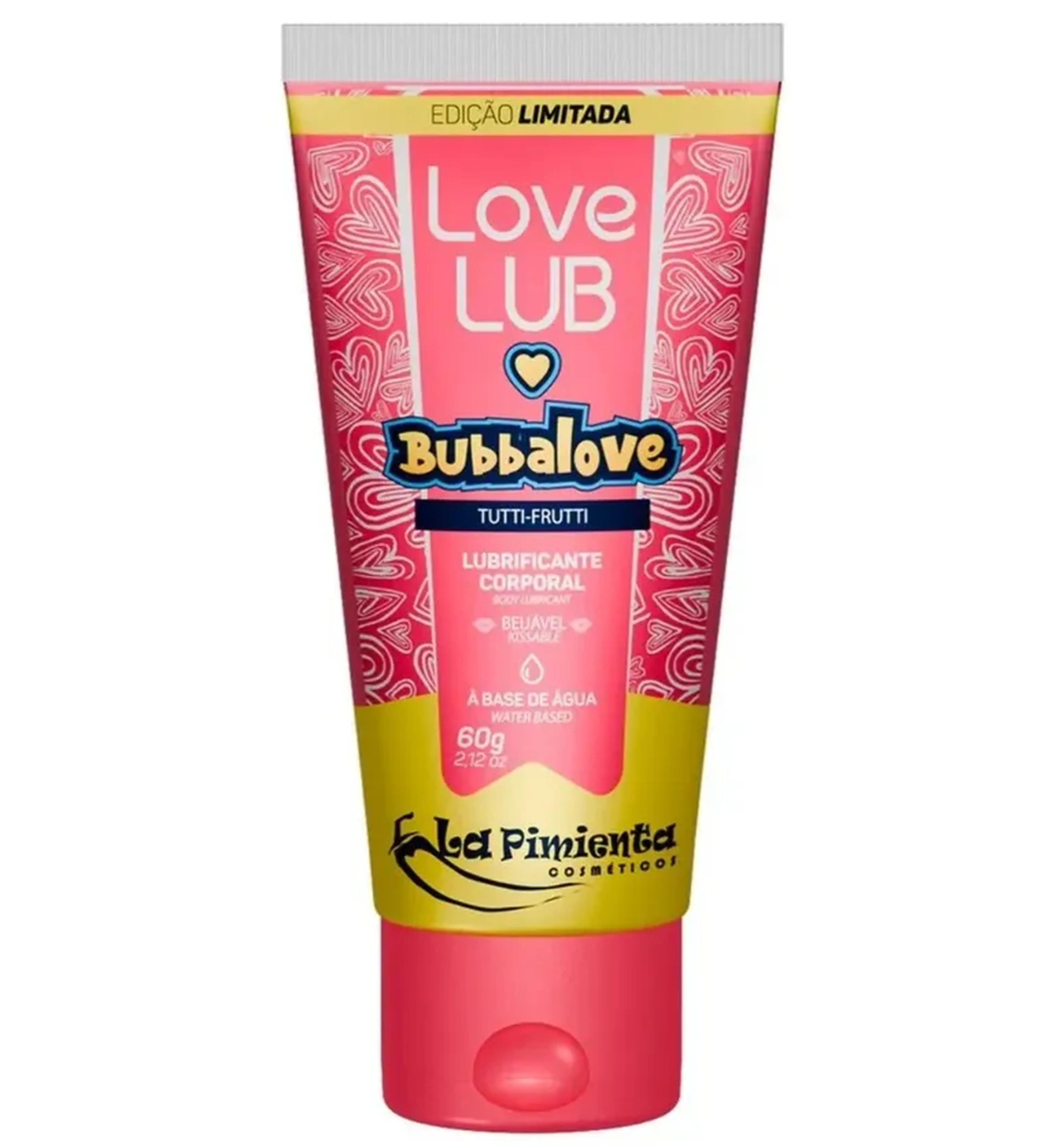 LOVE LUB BUBBALOVE LUBRIFICANTE CORPORAL BEIJÁVEL 60G imagem
