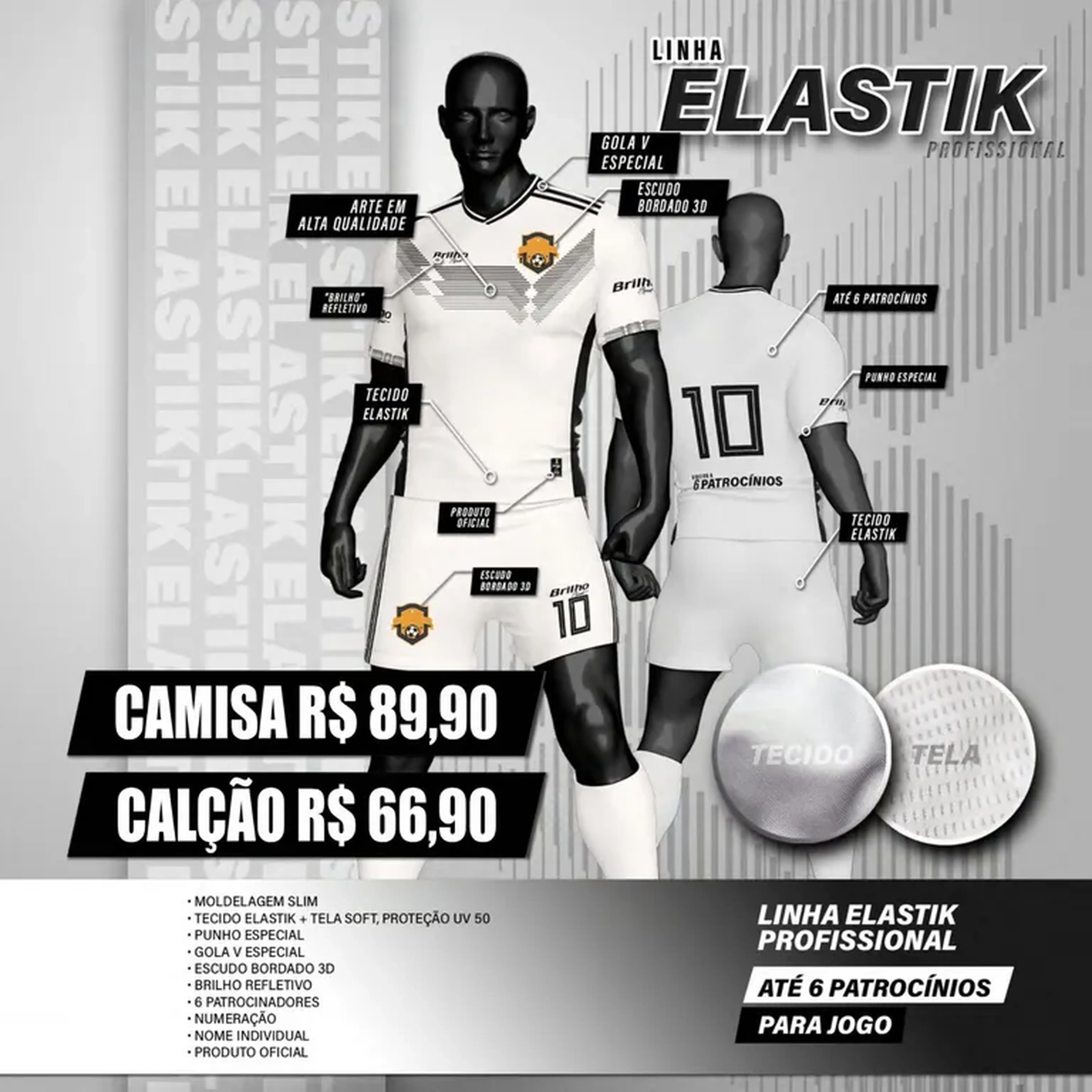 Camisa e Short Esportivo imagem