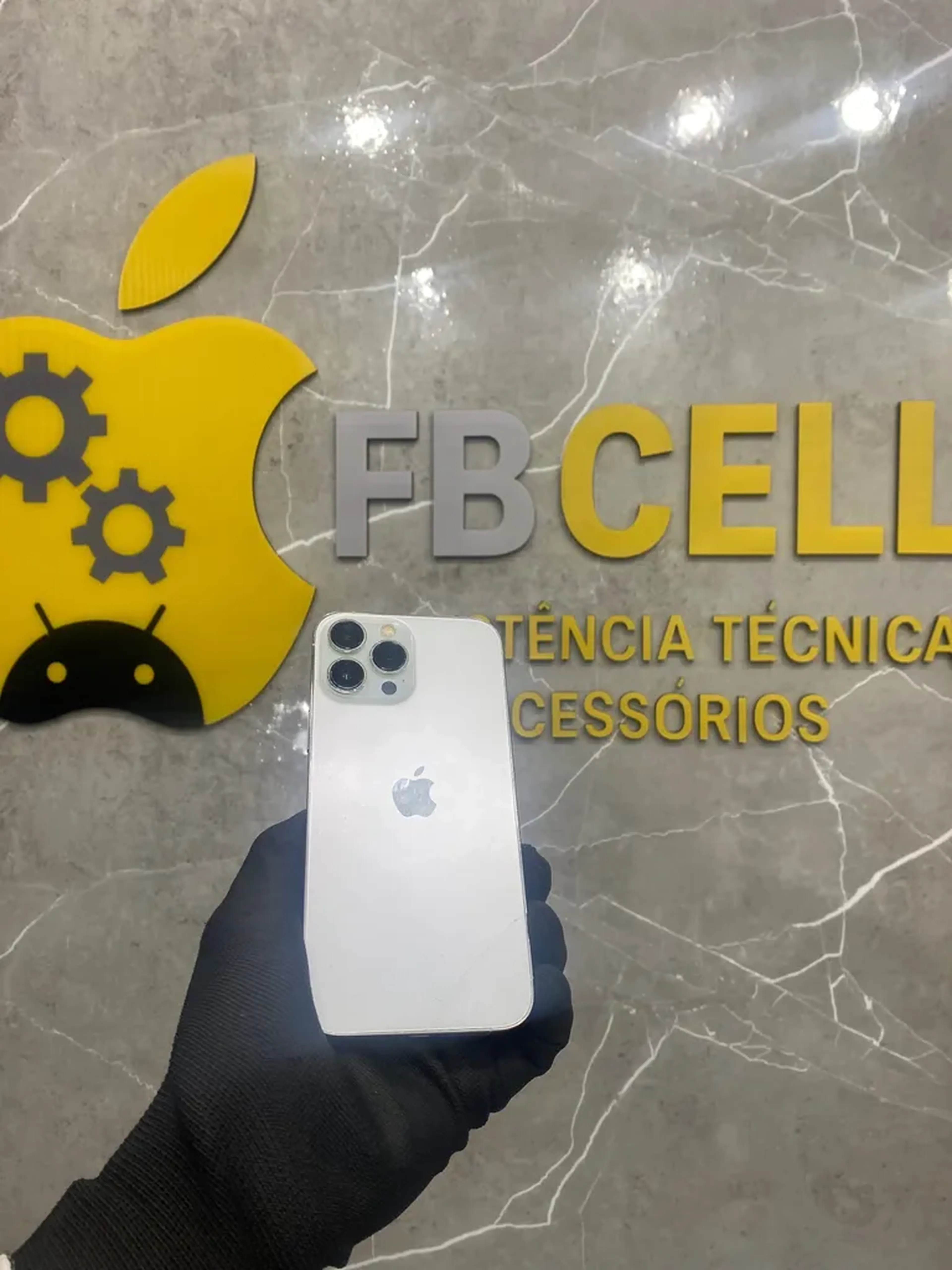 iPhone 13 Pro Max 128gb Branco imagem