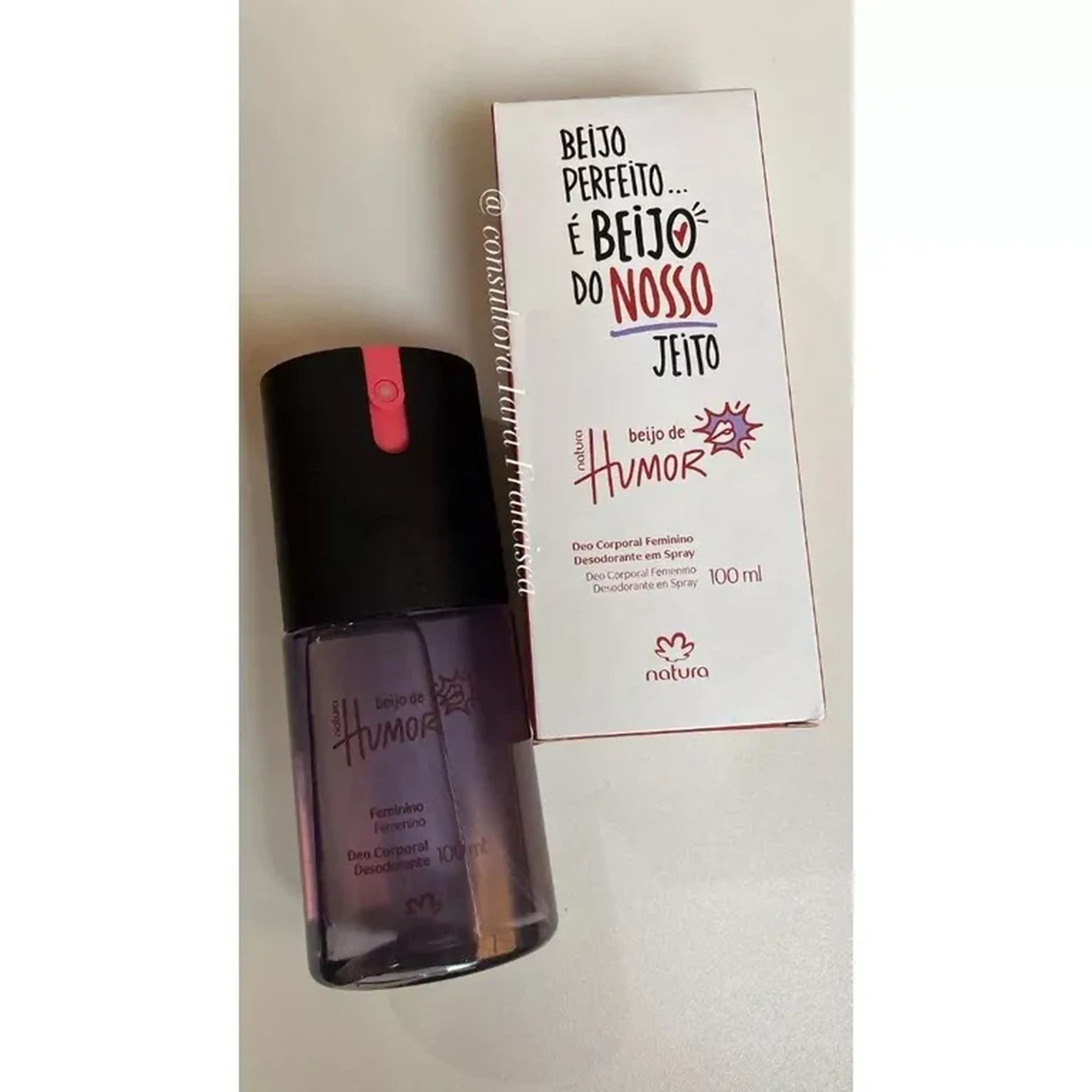 Natura Beijo de Humor Desodorante Corporal Feminino 100 ml imagem