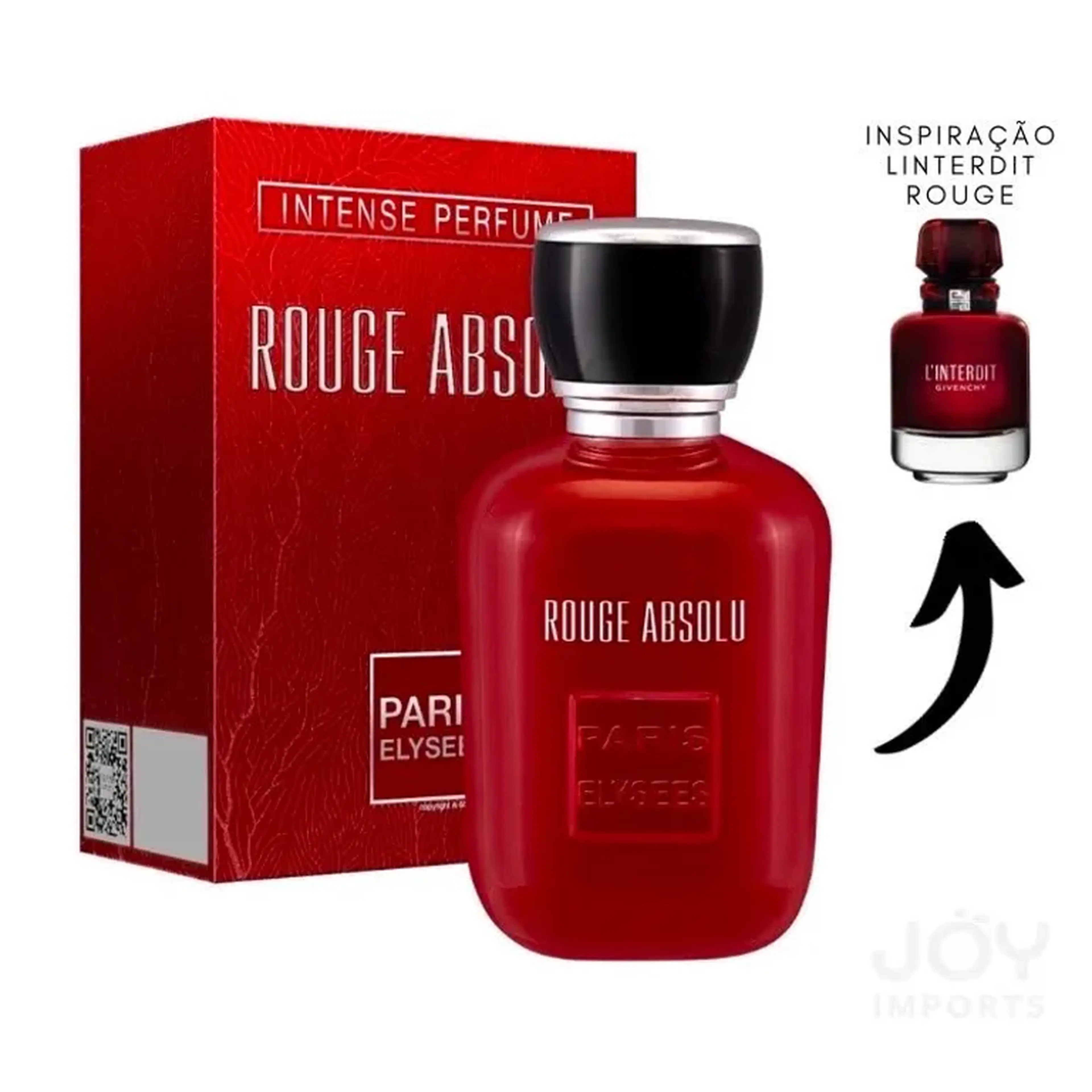 Rouge Absolu Paris Elysees 100ml Contratipo Linterdit Rouge imagem