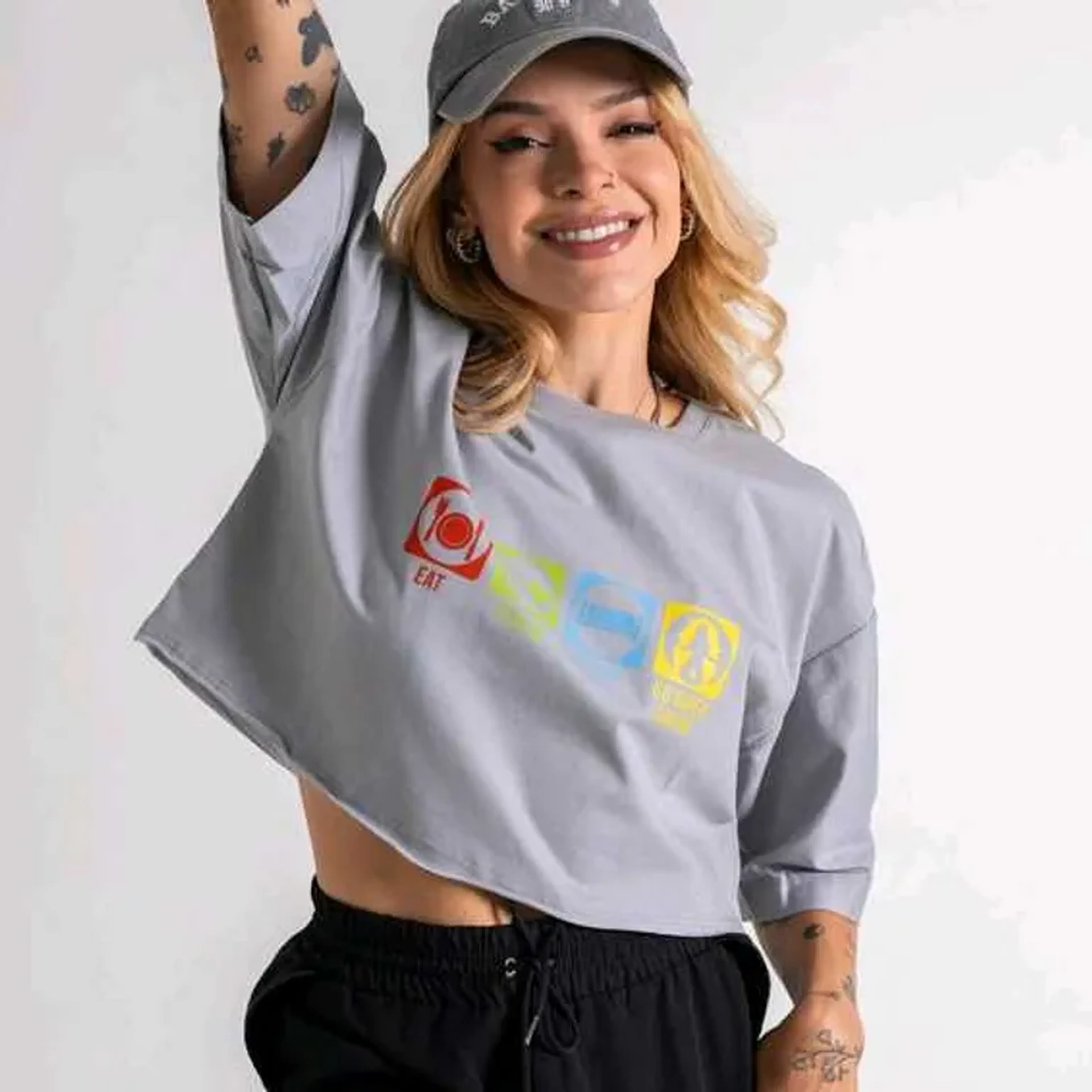 Cropped Max Eat Train Sleep Go Super Sayan imagem