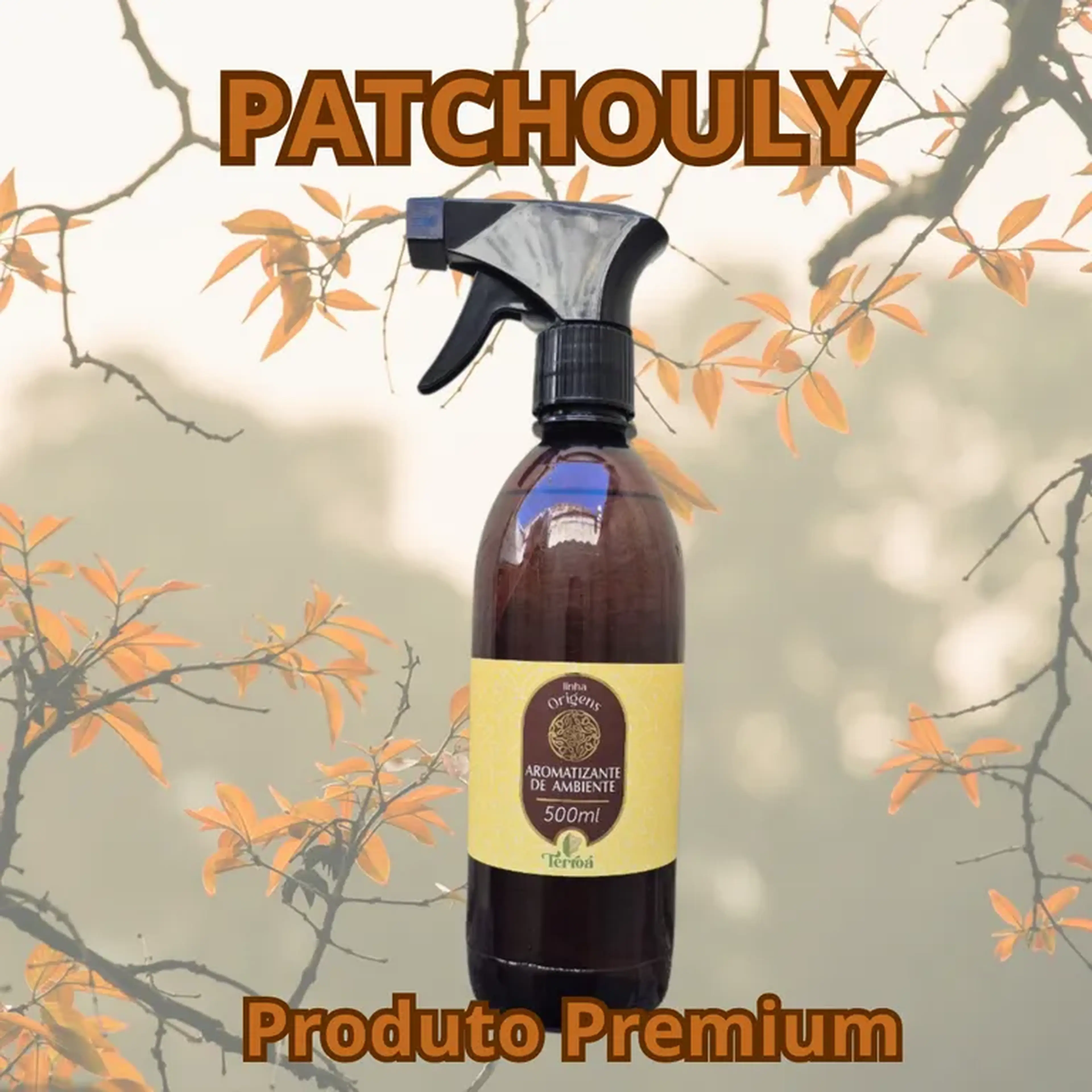 Aromatizante de Ambiente PATCHOULY. Aroma Premium 500 ml Spray imagem