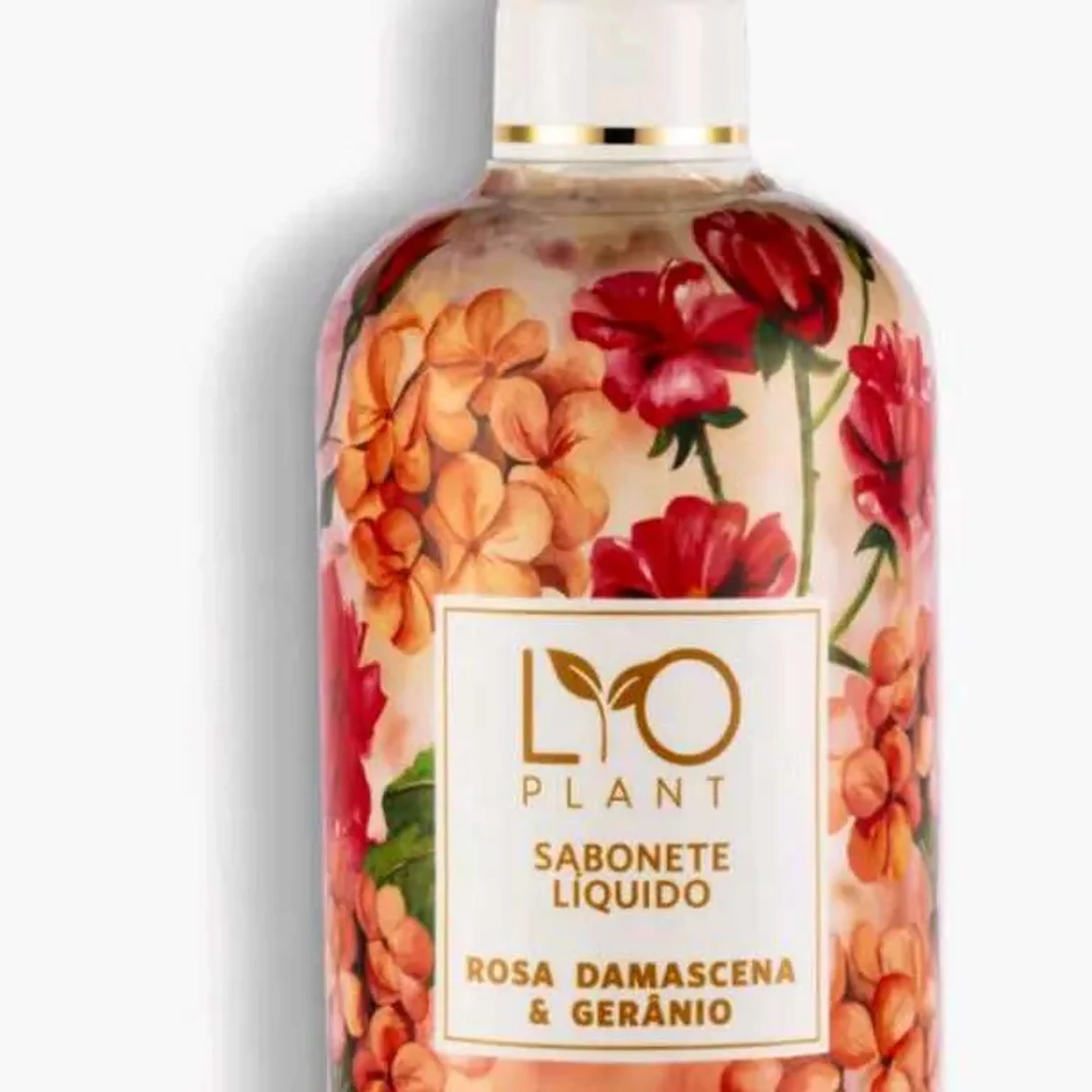 Sabonete Líquido Rosa Damascena e Gerânio Lyoplant 600ml imagem