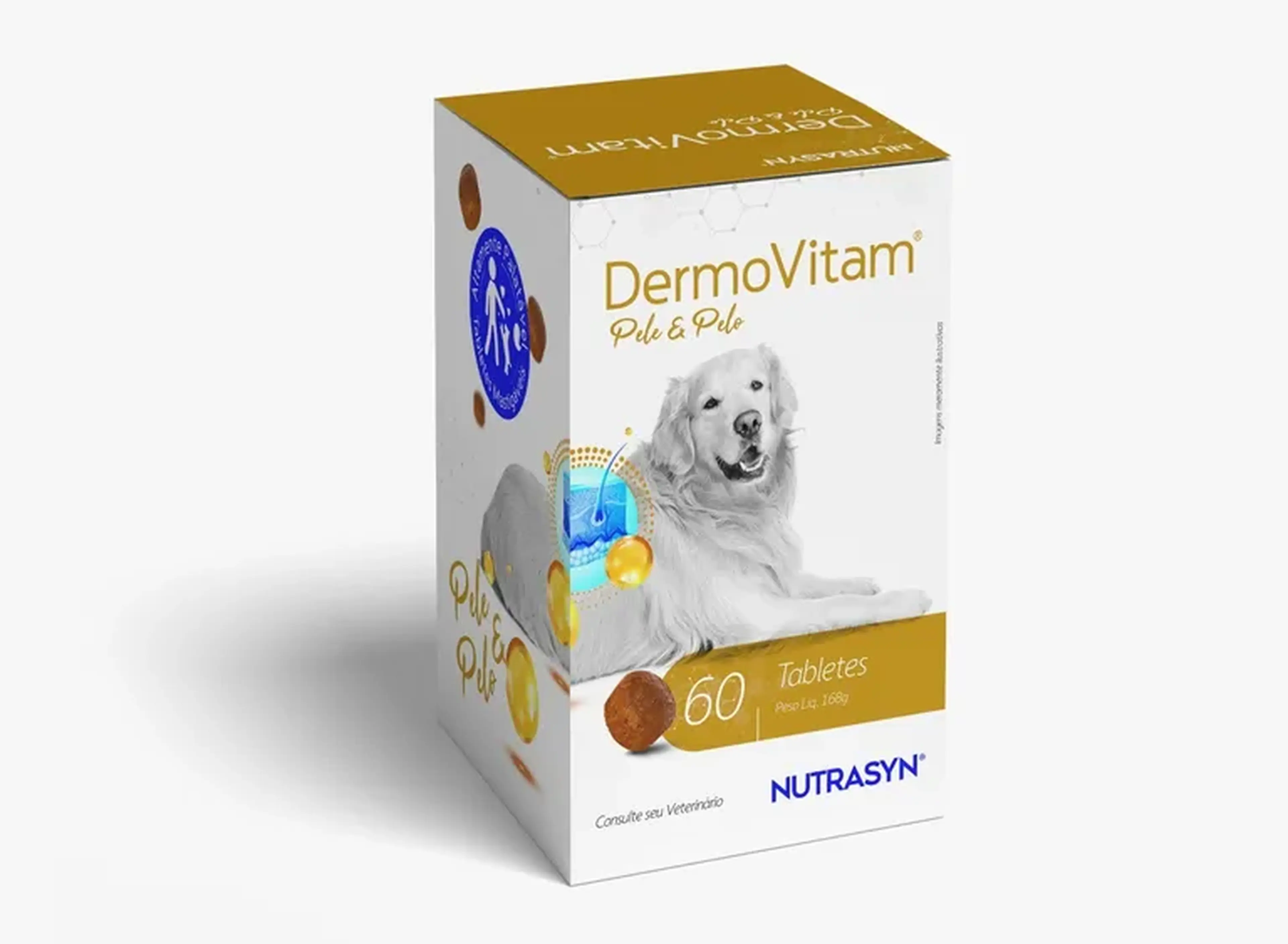 DERMOVITAM 60 TABLTES imagem