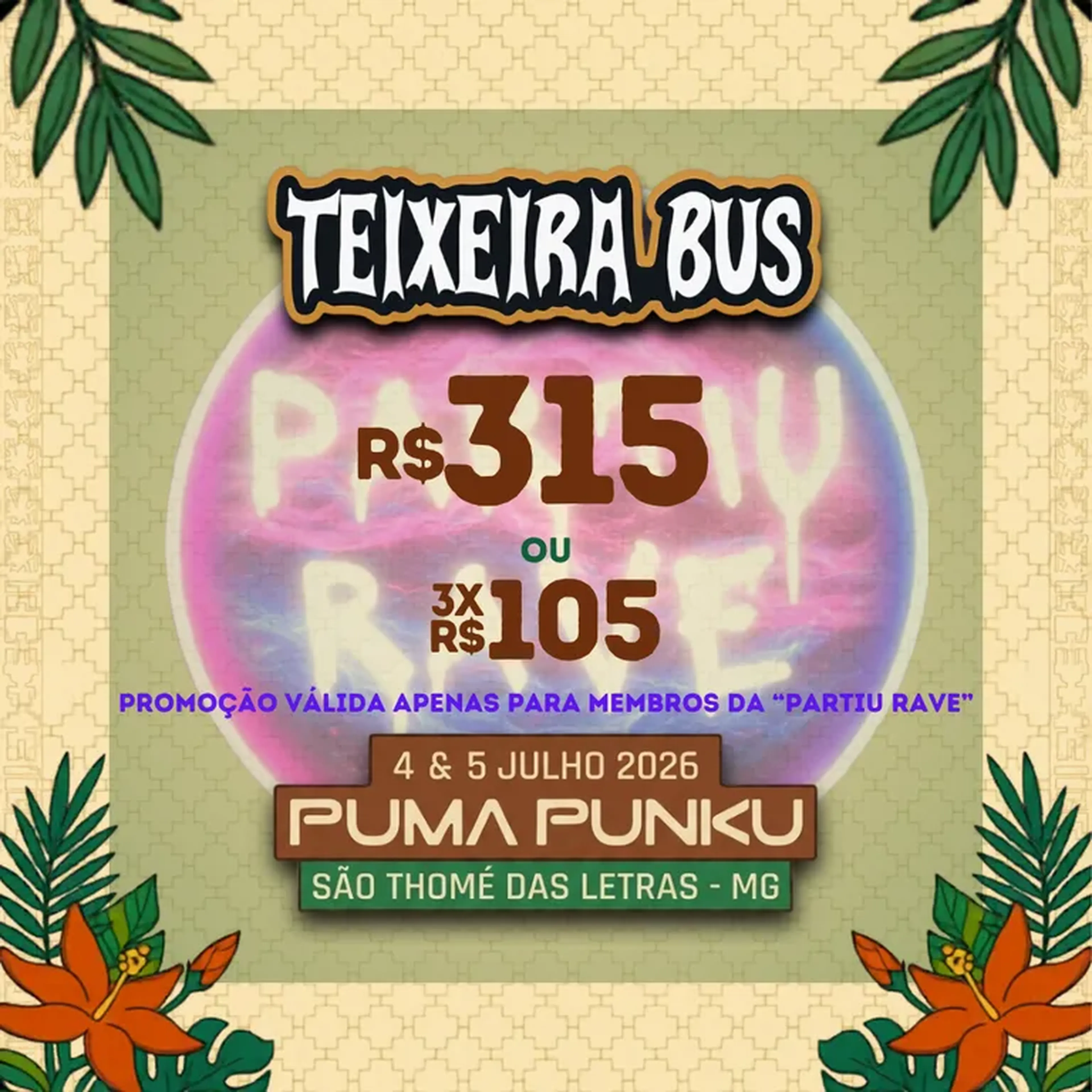 Transporte Puma Punko (partiu rave) imagem