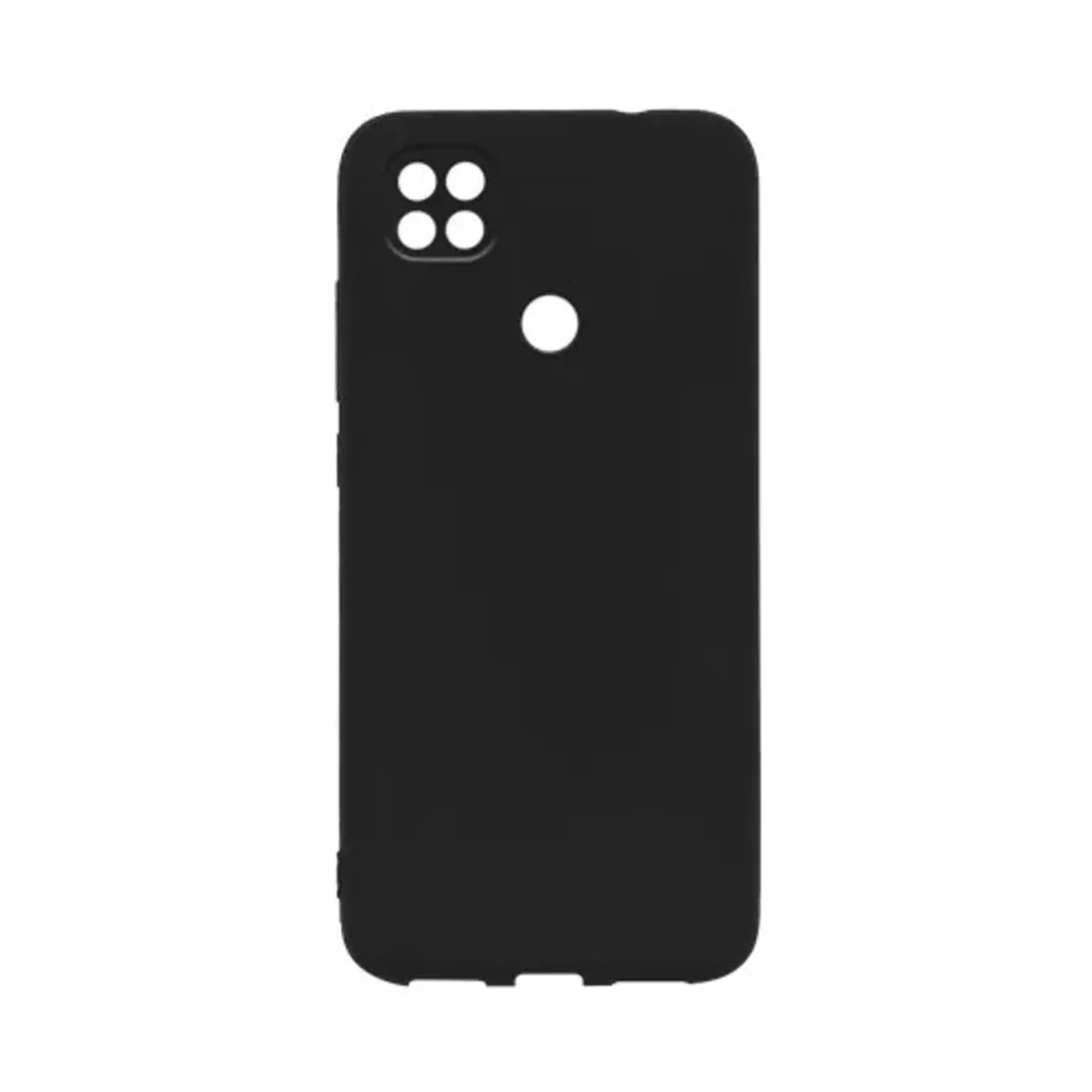Capinha Para Redmi 10A, De Silicone Aveludada (PRETA) imagem