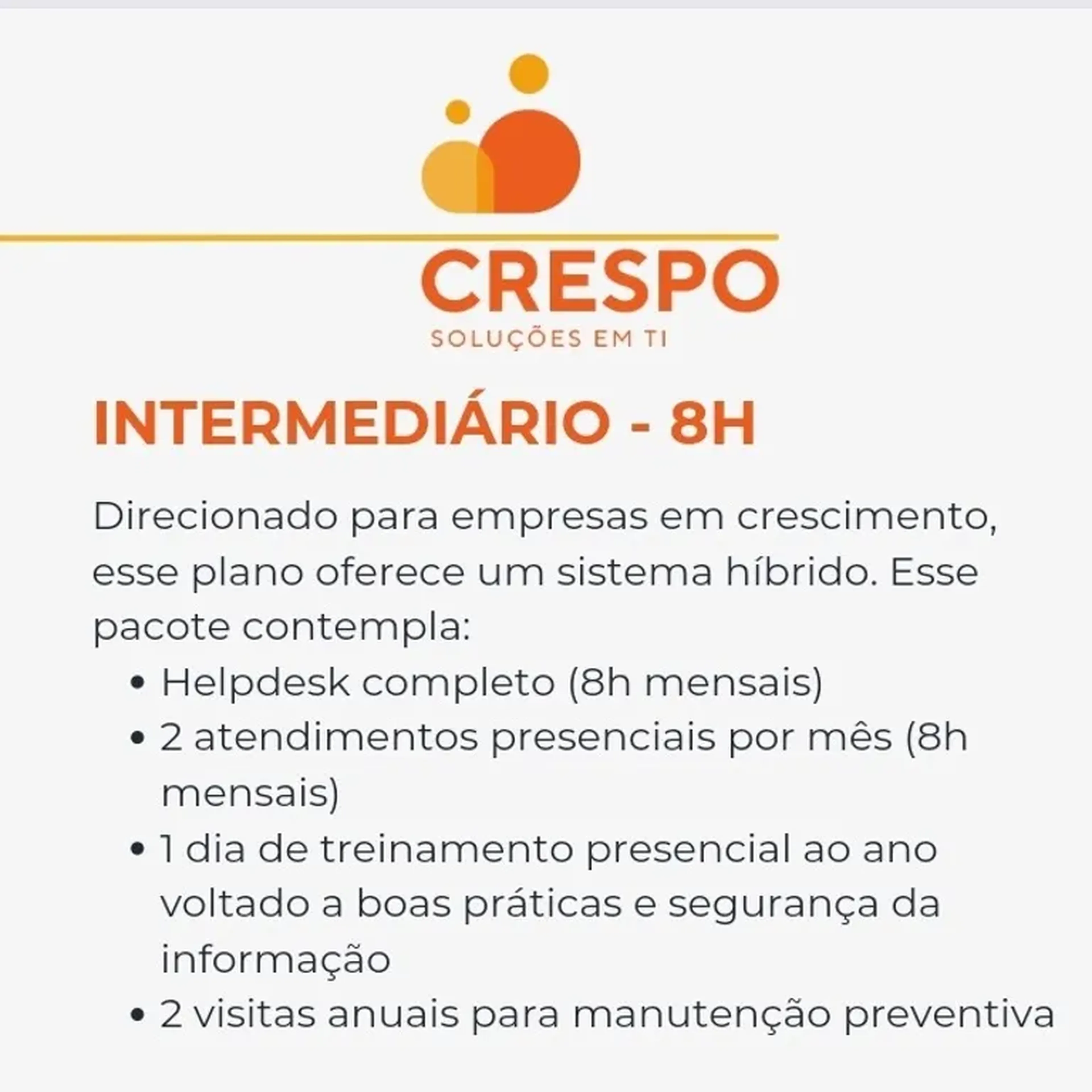 Help Desk Intermediário 8H Anual imagem