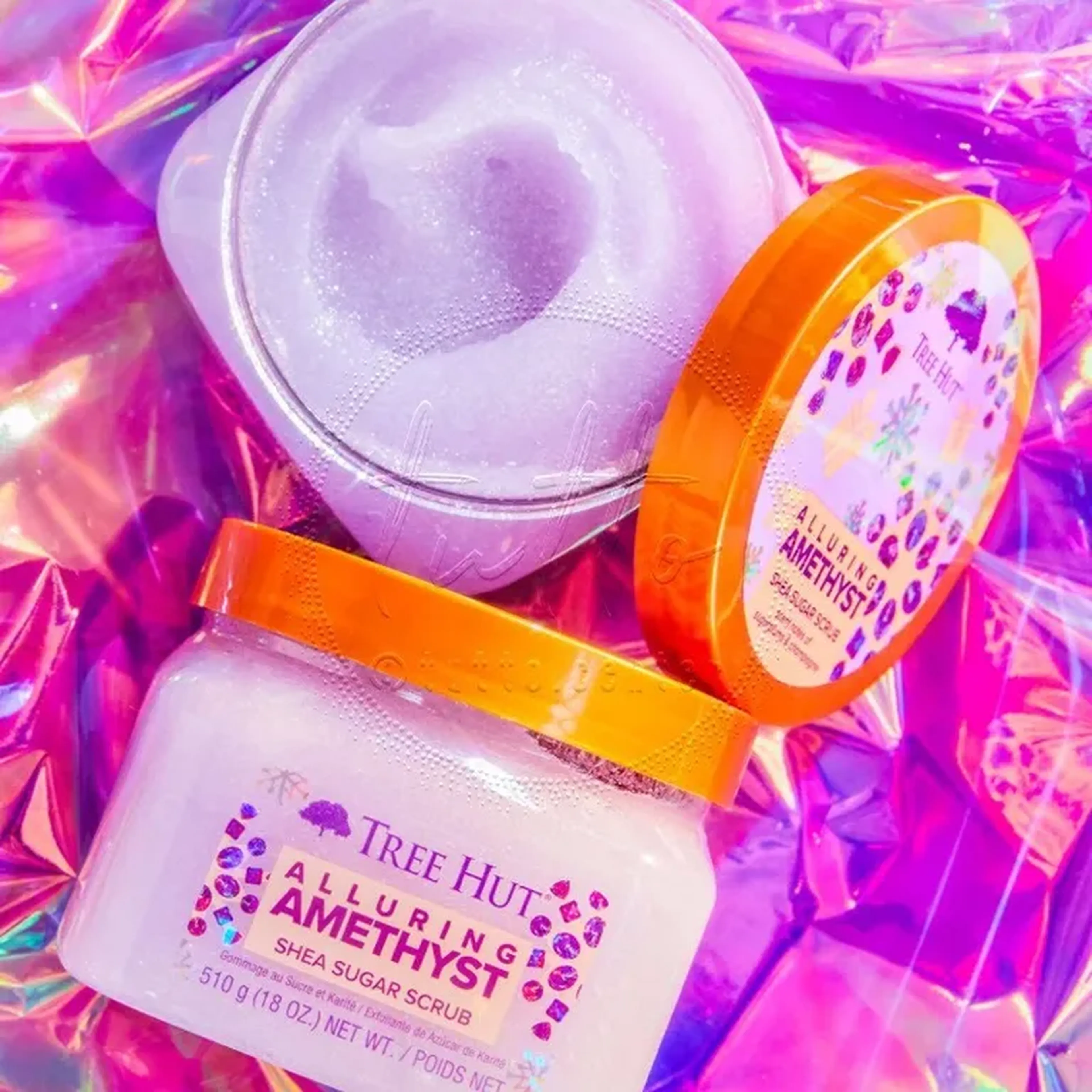 Esfoliante Tree Hut Shea Sugar Scrub Alluring Amethyst 510g imagem