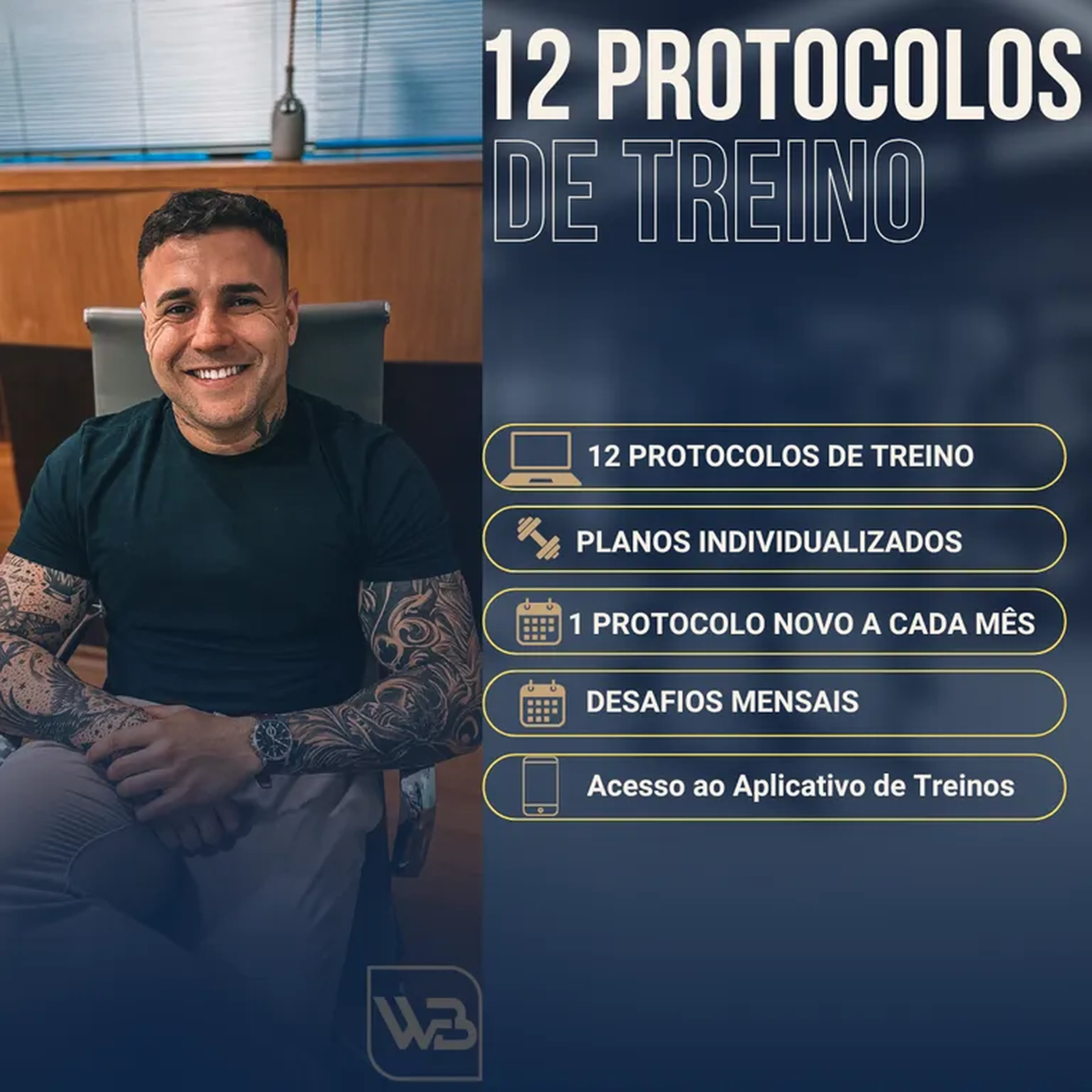 12 PROTOCOLOS DE TREINO imagem