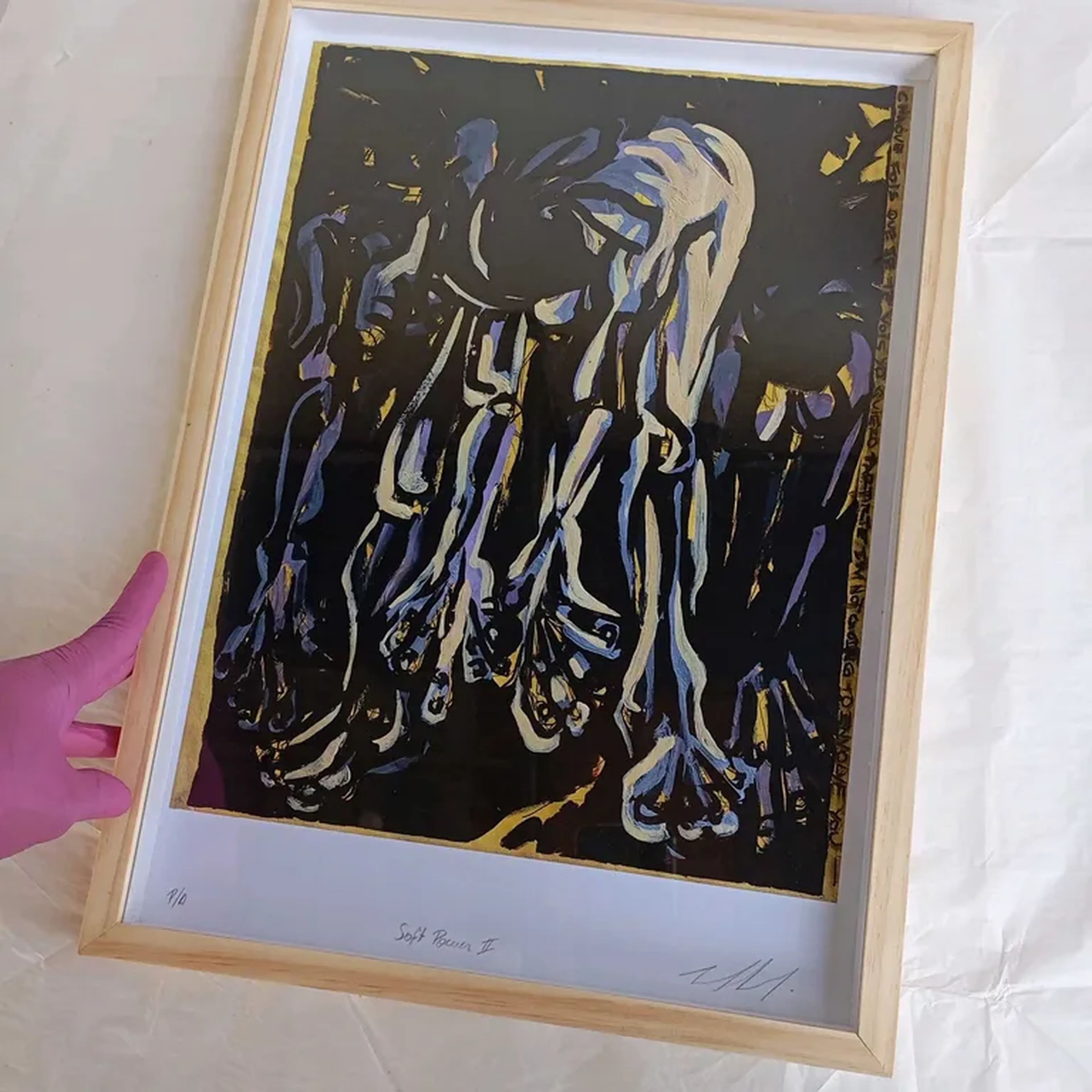 Soft Power II - 30 x 42 cm moldura alta imagem