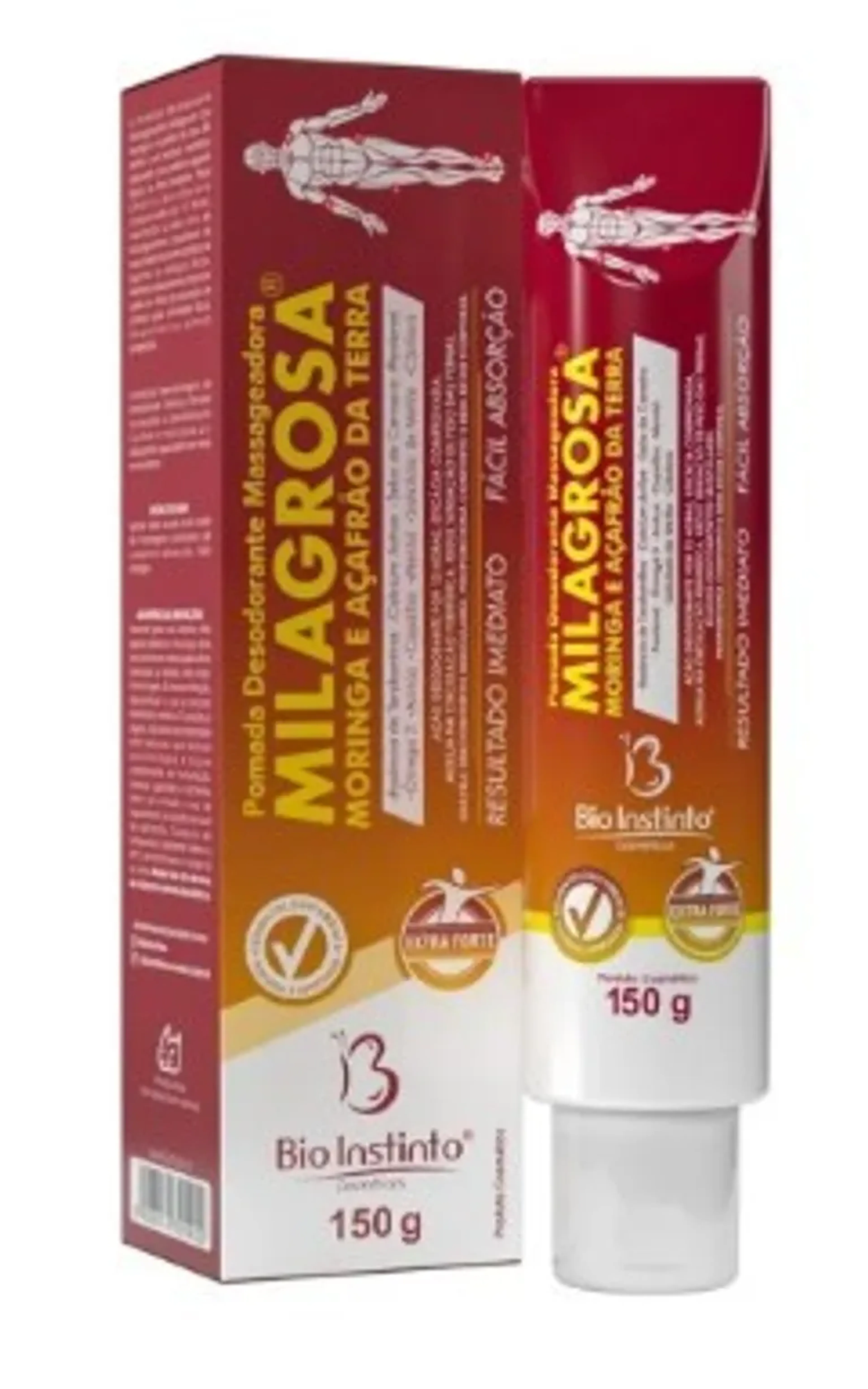 Pomada Milagrosa com Moringa e Açafrão 150g Bio Instinto imagem