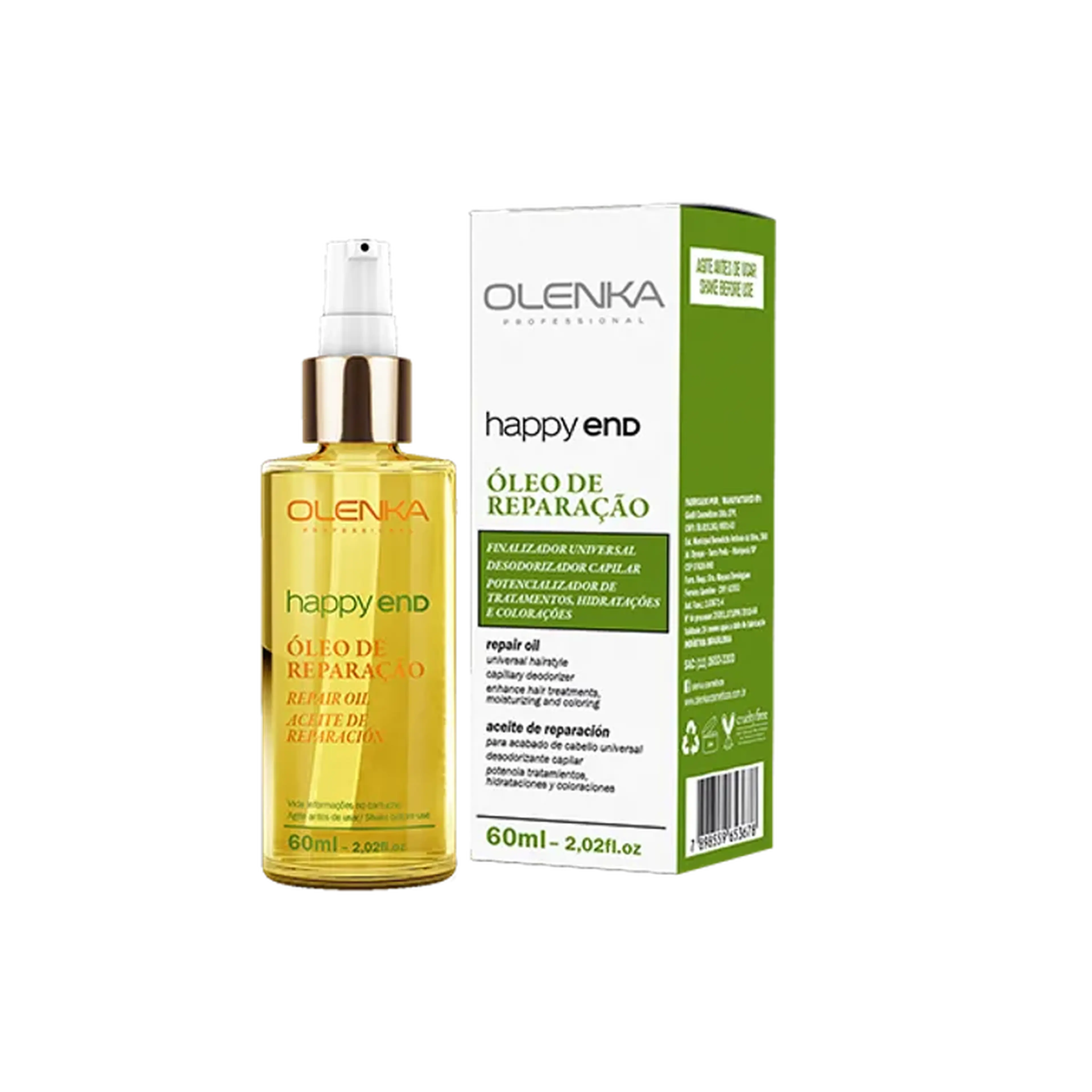 Óleo de Reparação Happy End Olenka 60mL imagem