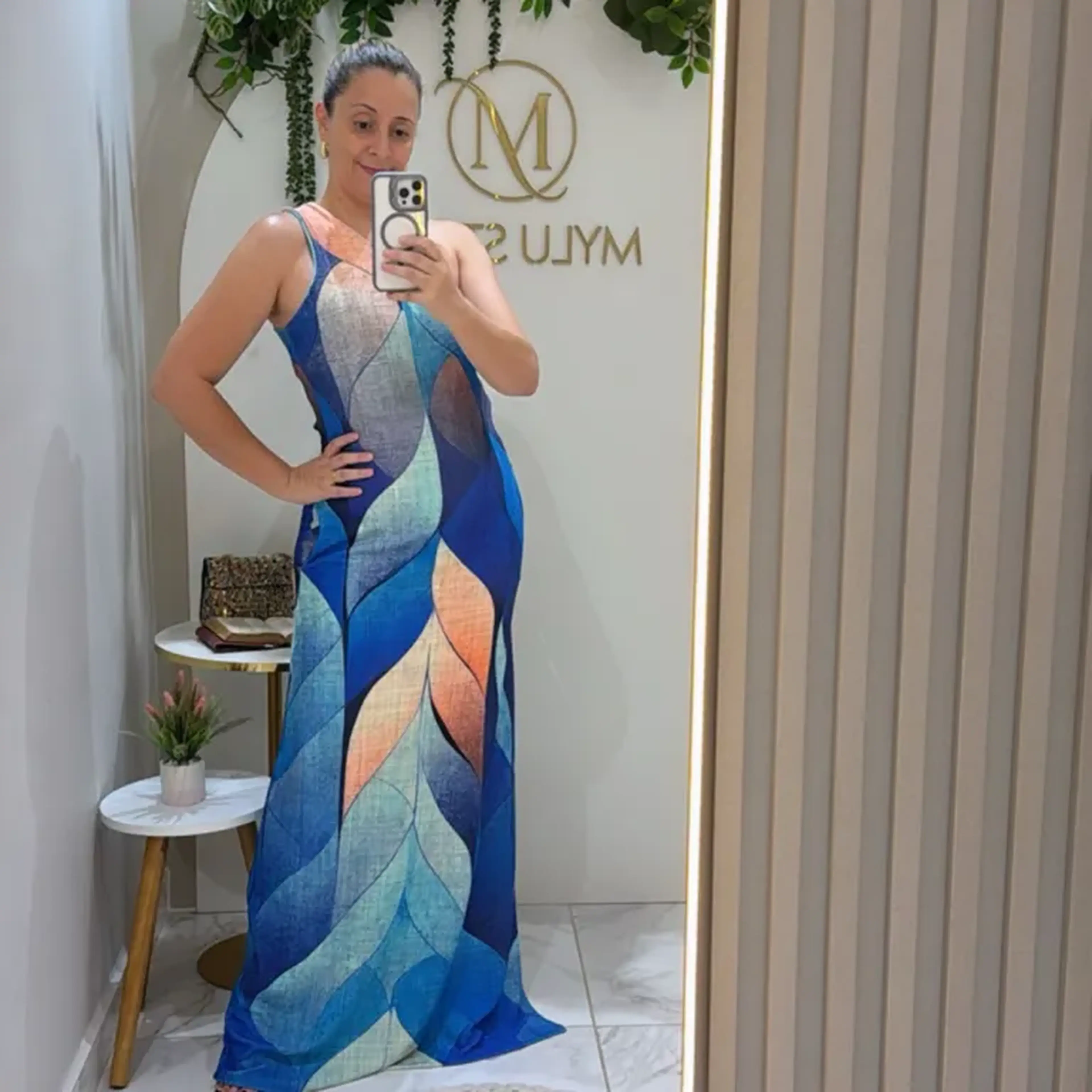 Vestido longo imagem