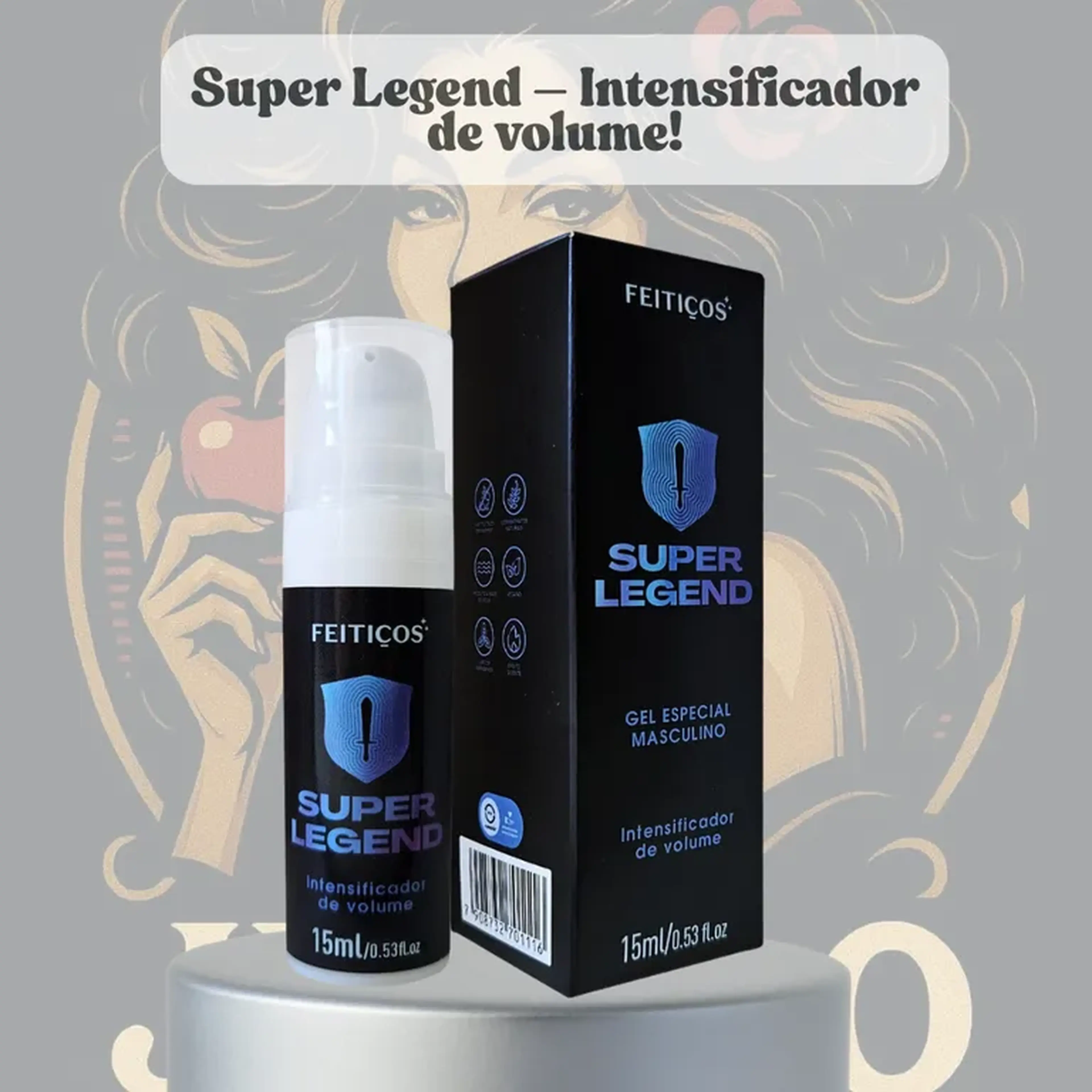 Super Legend – Intensificador de volume! imagem