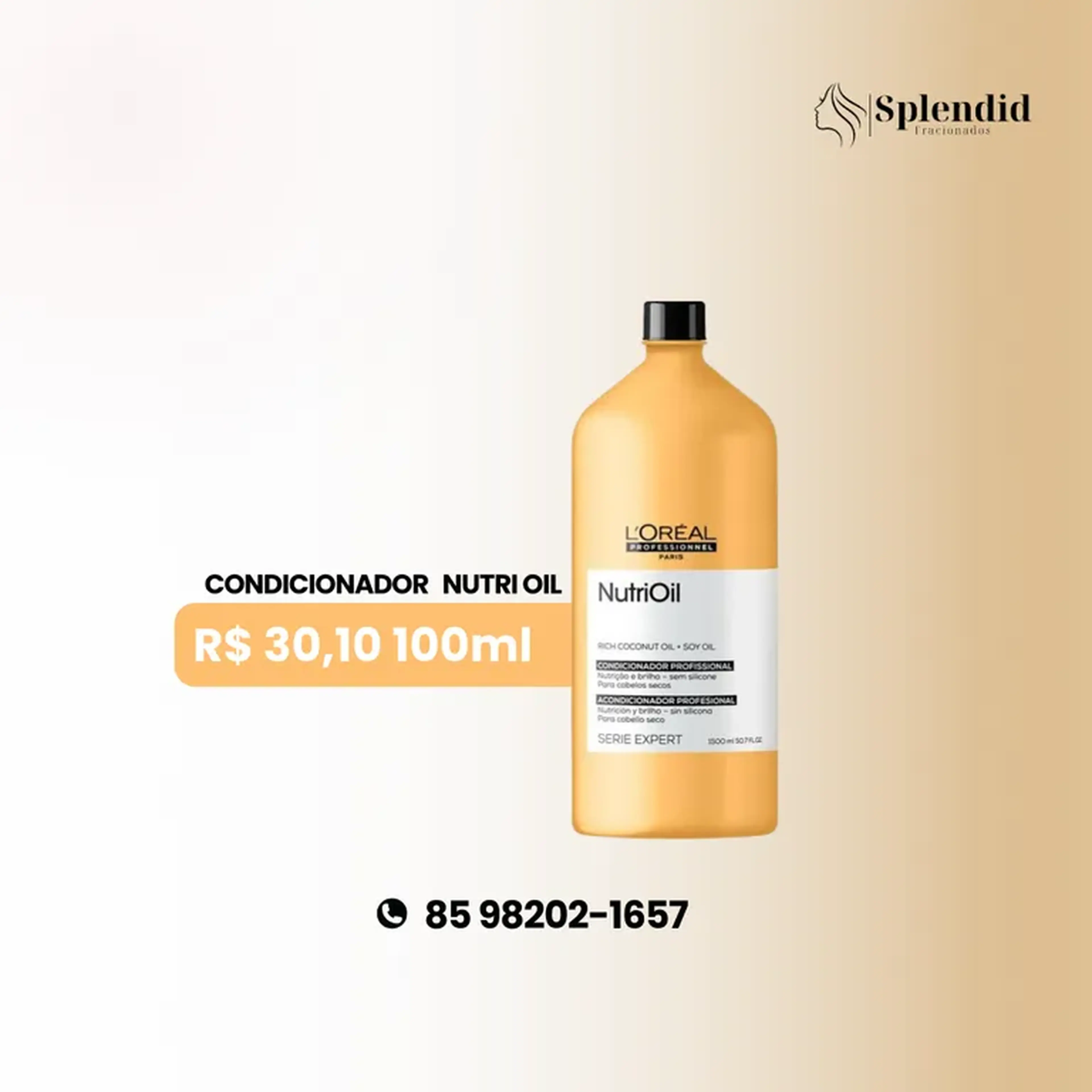 L’Oréal NutriOil Condicionador fracionados imagem
