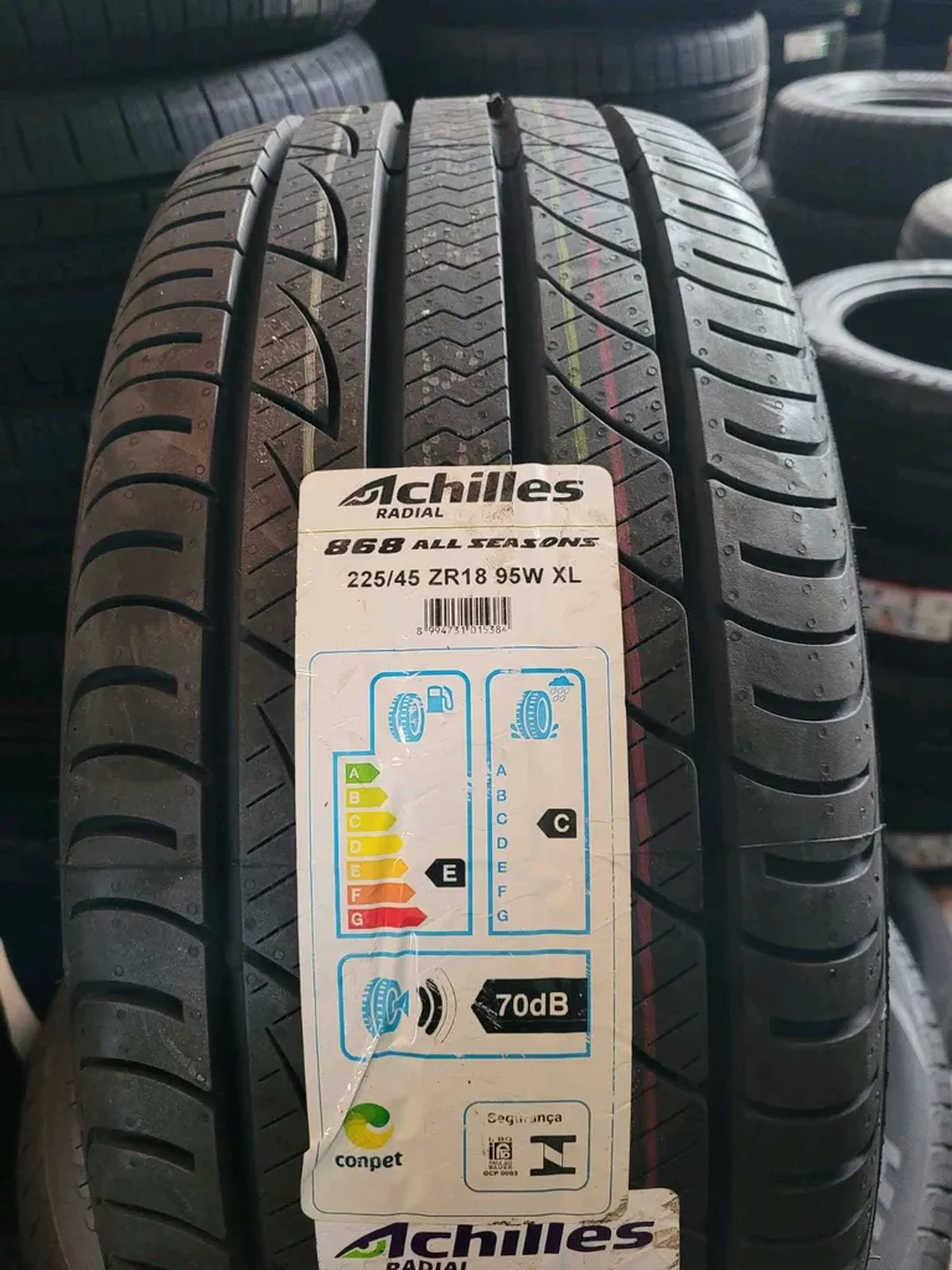 Pneu 225 45R18 Achilles 868 All Seasons imagem