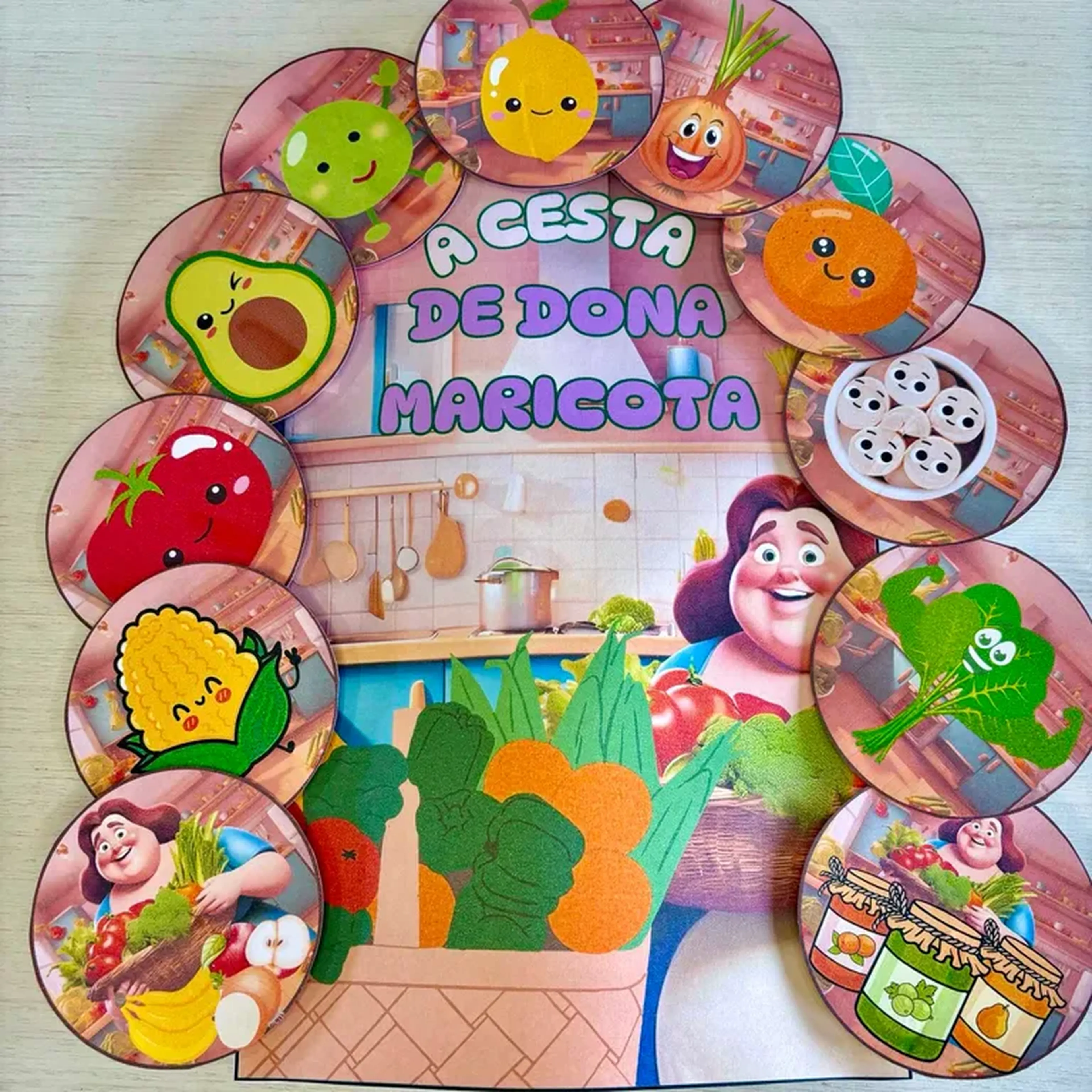 Cesta Dona Maricota imagem